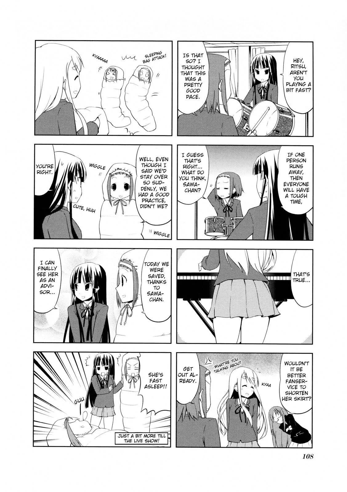 K-ON! Chapter 1.13 page 8 - Vol.1 Chapter 13