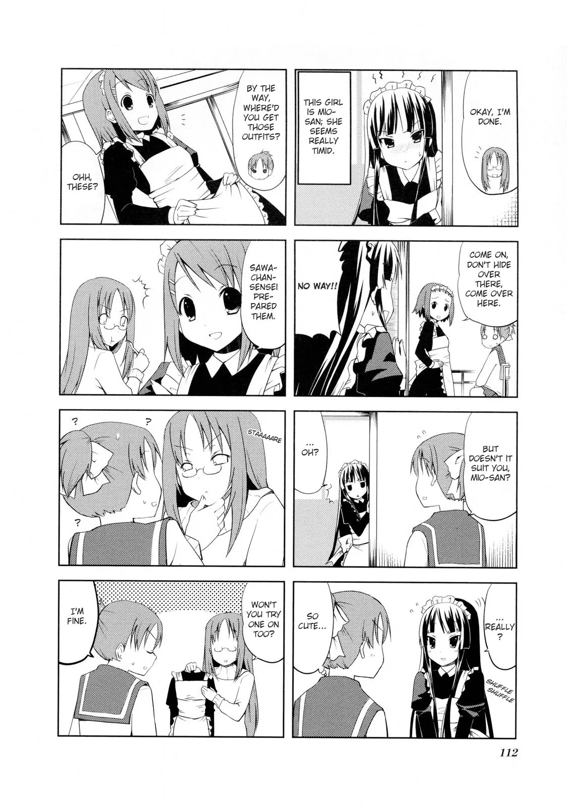 K-ON! Chapter 1.14 page 4 - Vol.1 Chapter 14