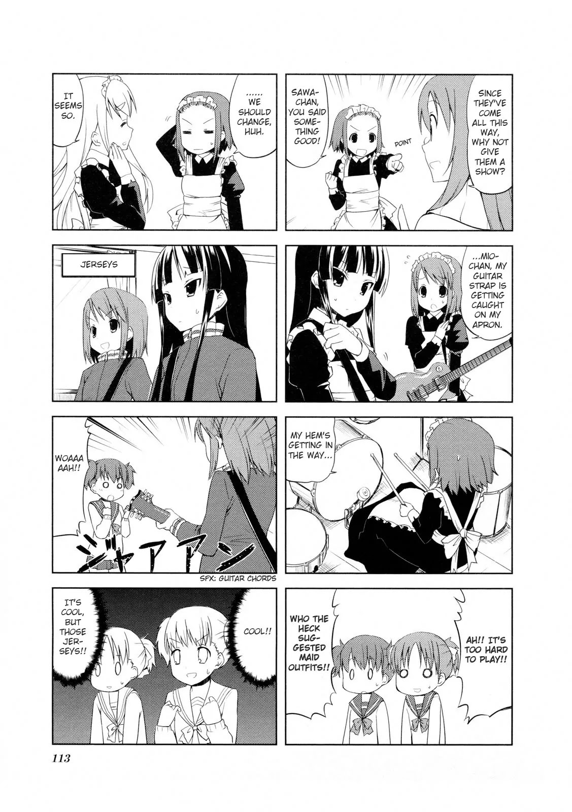 K-ON! Chapter 1.14 page 5 - Vol.1 Chapter 14
