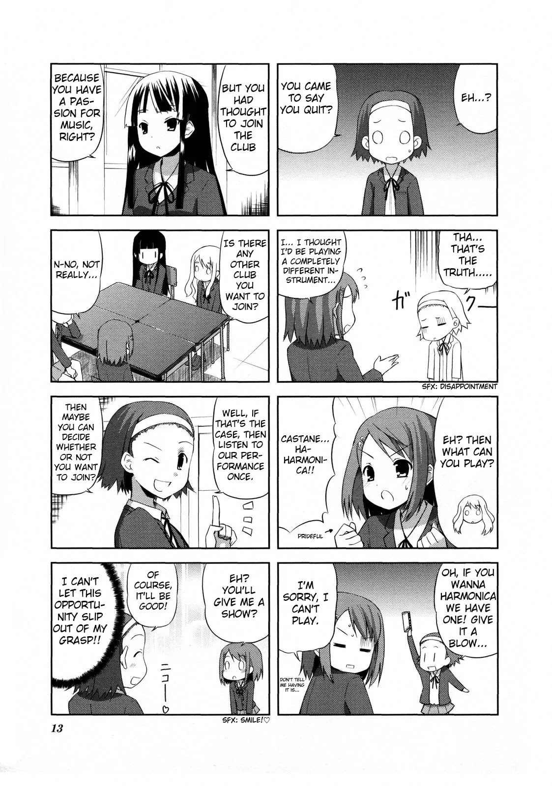 K-ON! Chapter 1.2 page 5 - Vol.1 Chapter 2