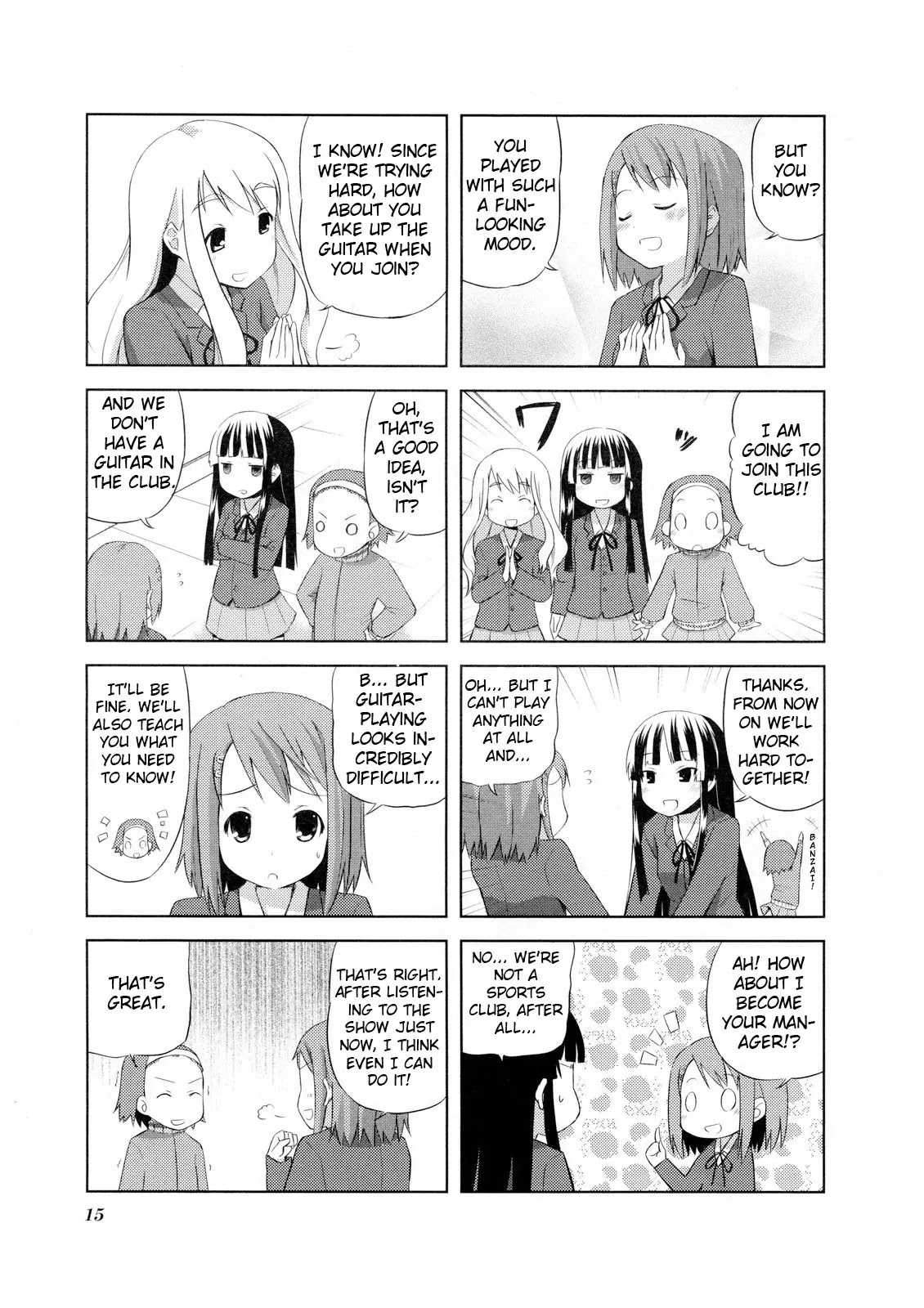 K-ON! Chapter 1.2 page 7 - Vol.1 Chapter 2