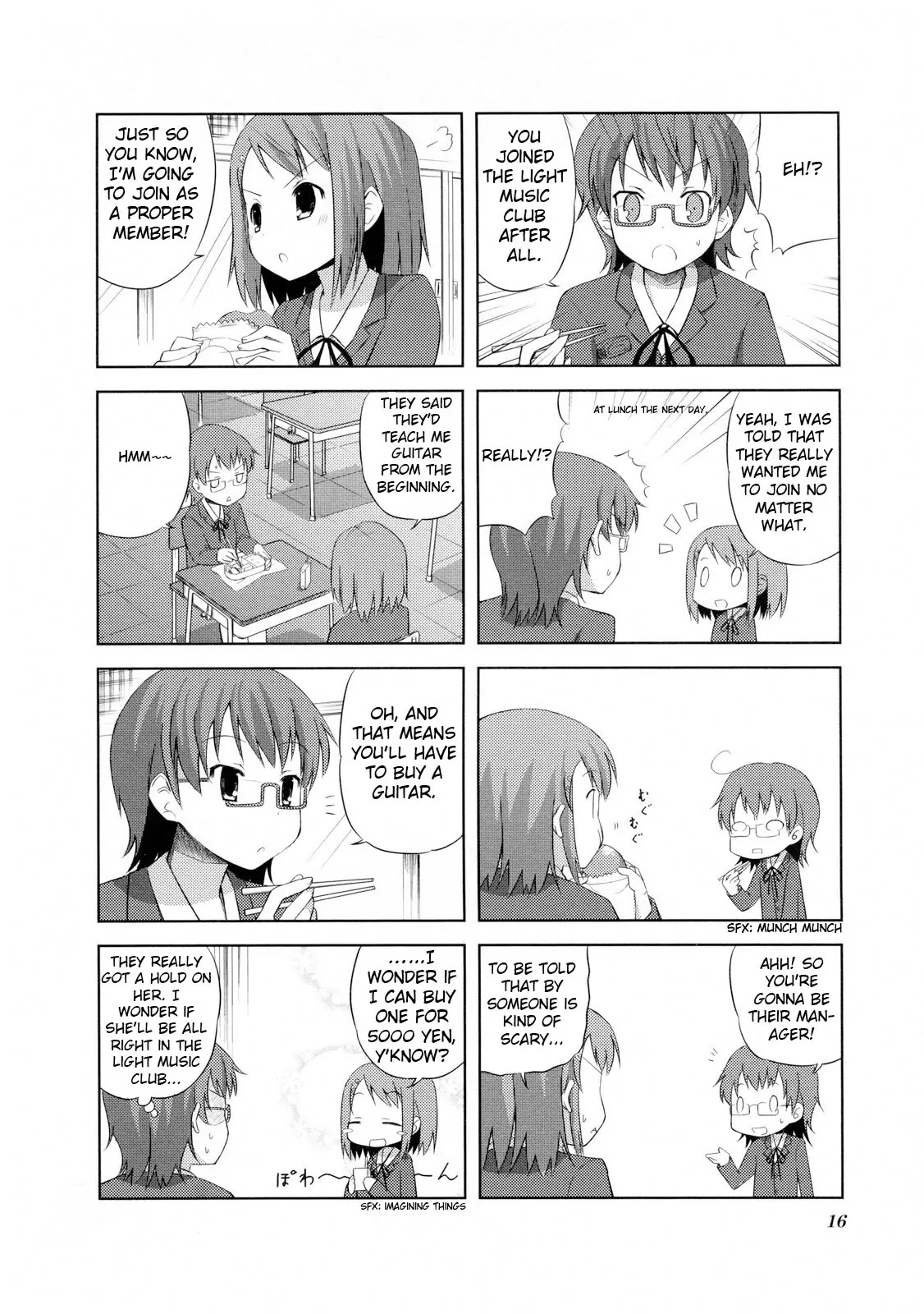 K-ON! Chapter 1.2 page 8 - Vol.1 Chapter 2