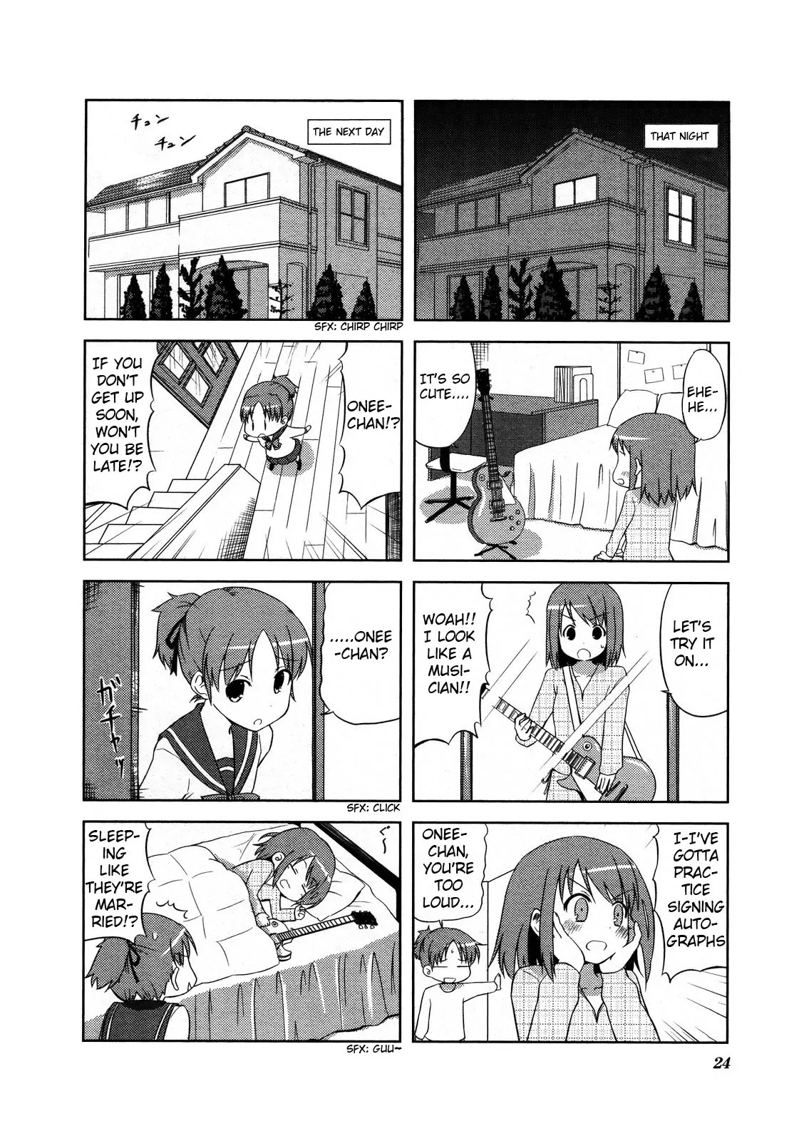 K-ON! Chapter 1.3 page 8 - Vol.1 Chapter 3