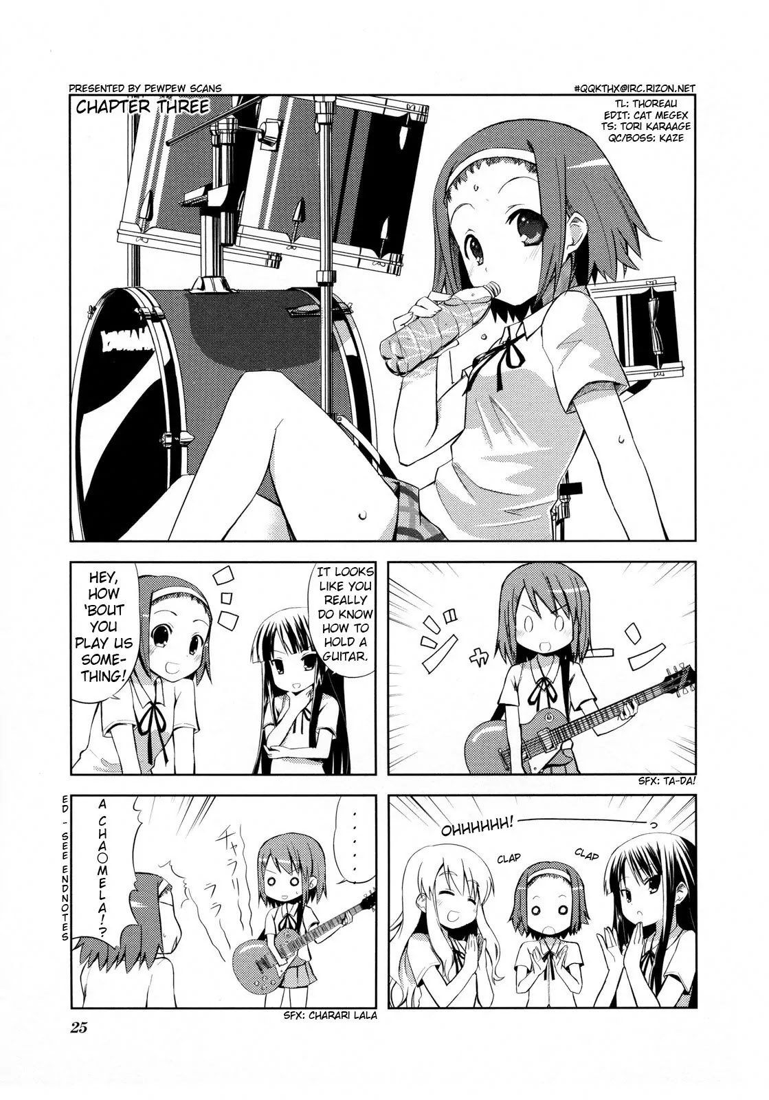 K-ON! Chapter 1.4 page 1 - Vol.1 Chapter 4