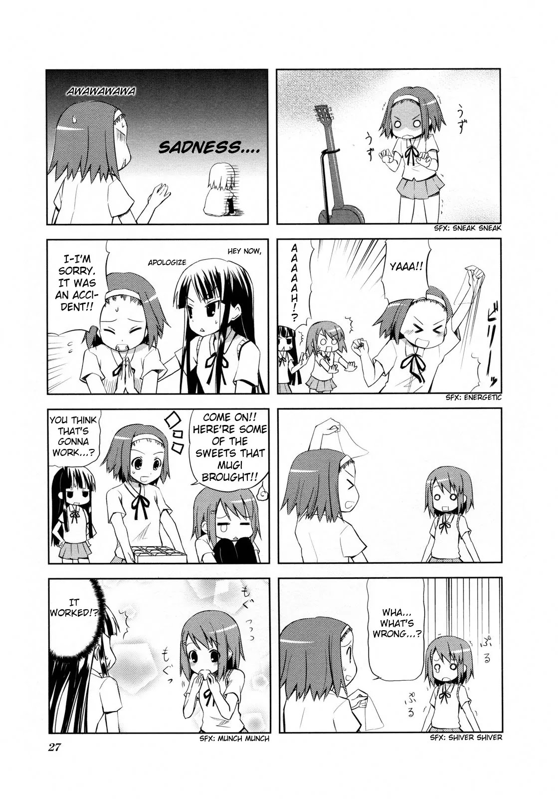 K-ON! Chapter 1.4 page 3 - Vol.1 Chapter 4