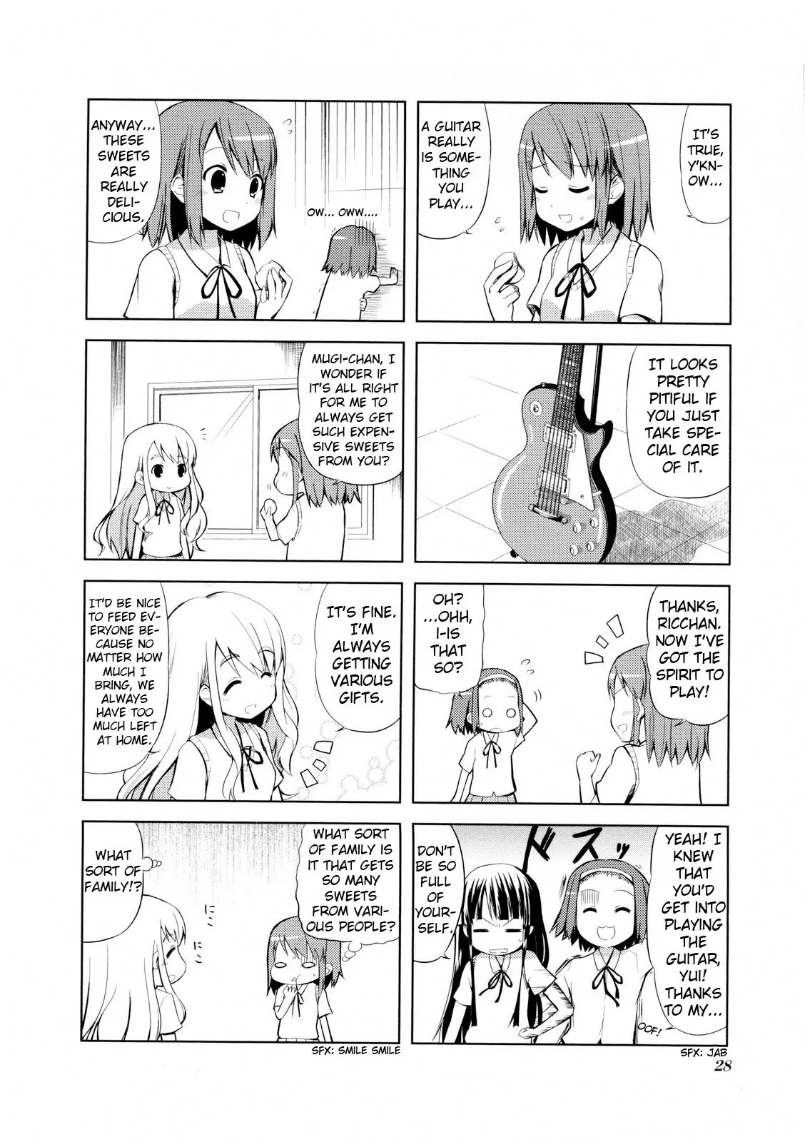 K-ON! Chapter 1.4 page 4 - Vol.1 Chapter 4