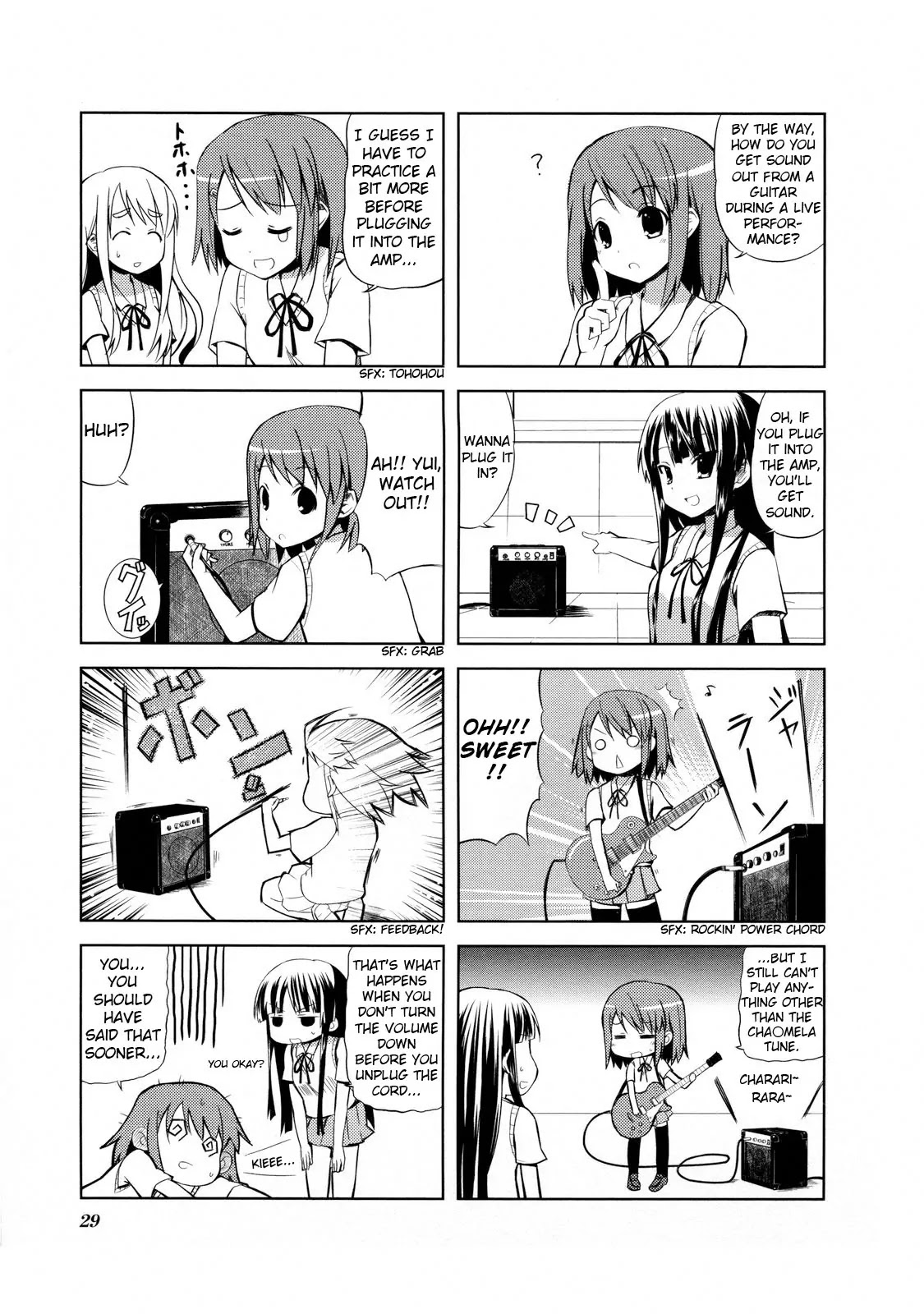 K-ON! Chapter 1.4 page 5 - Vol.1 Chapter 4