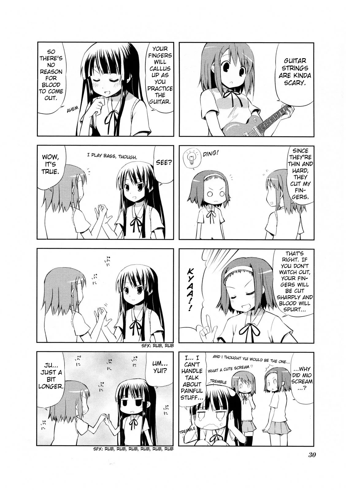 K-ON! Chapter 1.4 page 6 - Vol.1 Chapter 4