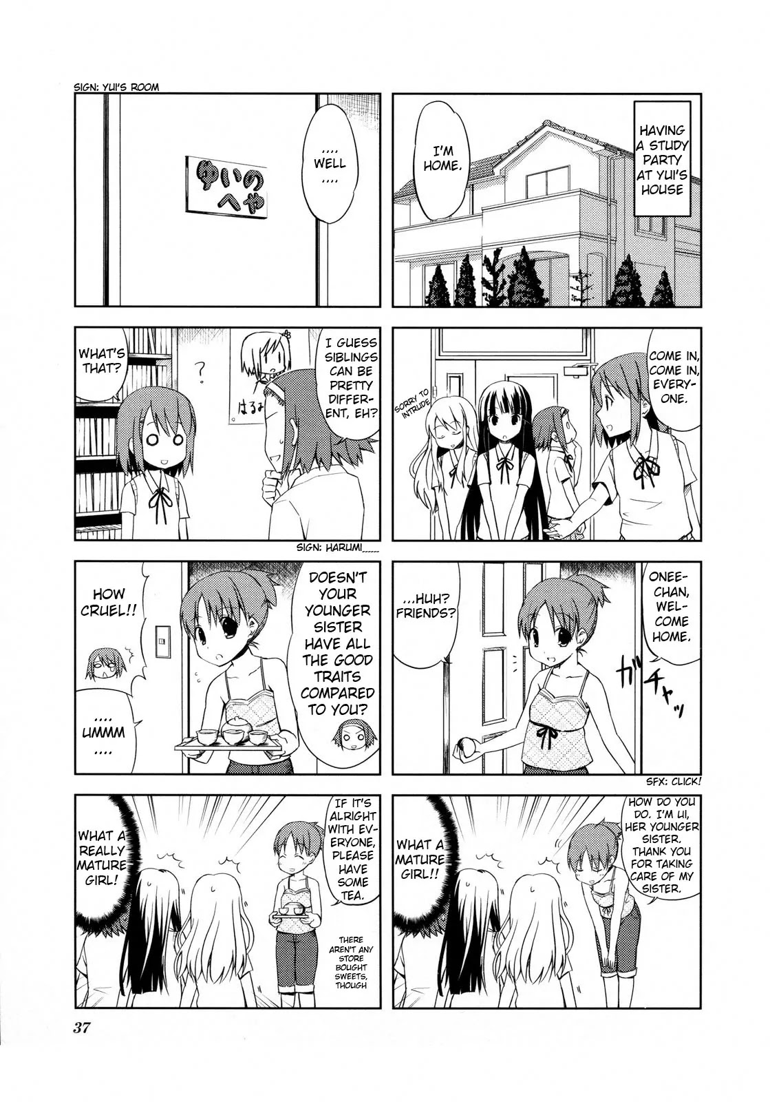K-ON! Chapter 1.5 page 5 - Vol.1 Chapter 5
