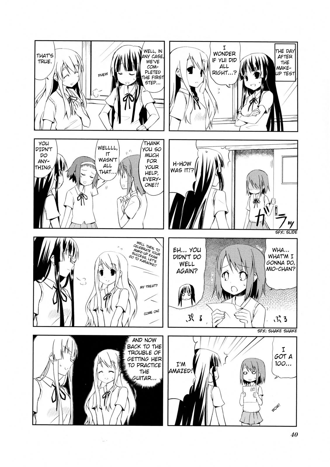 K-ON! Chapter 1.5 page 8 - Vol.1 Chapter 5