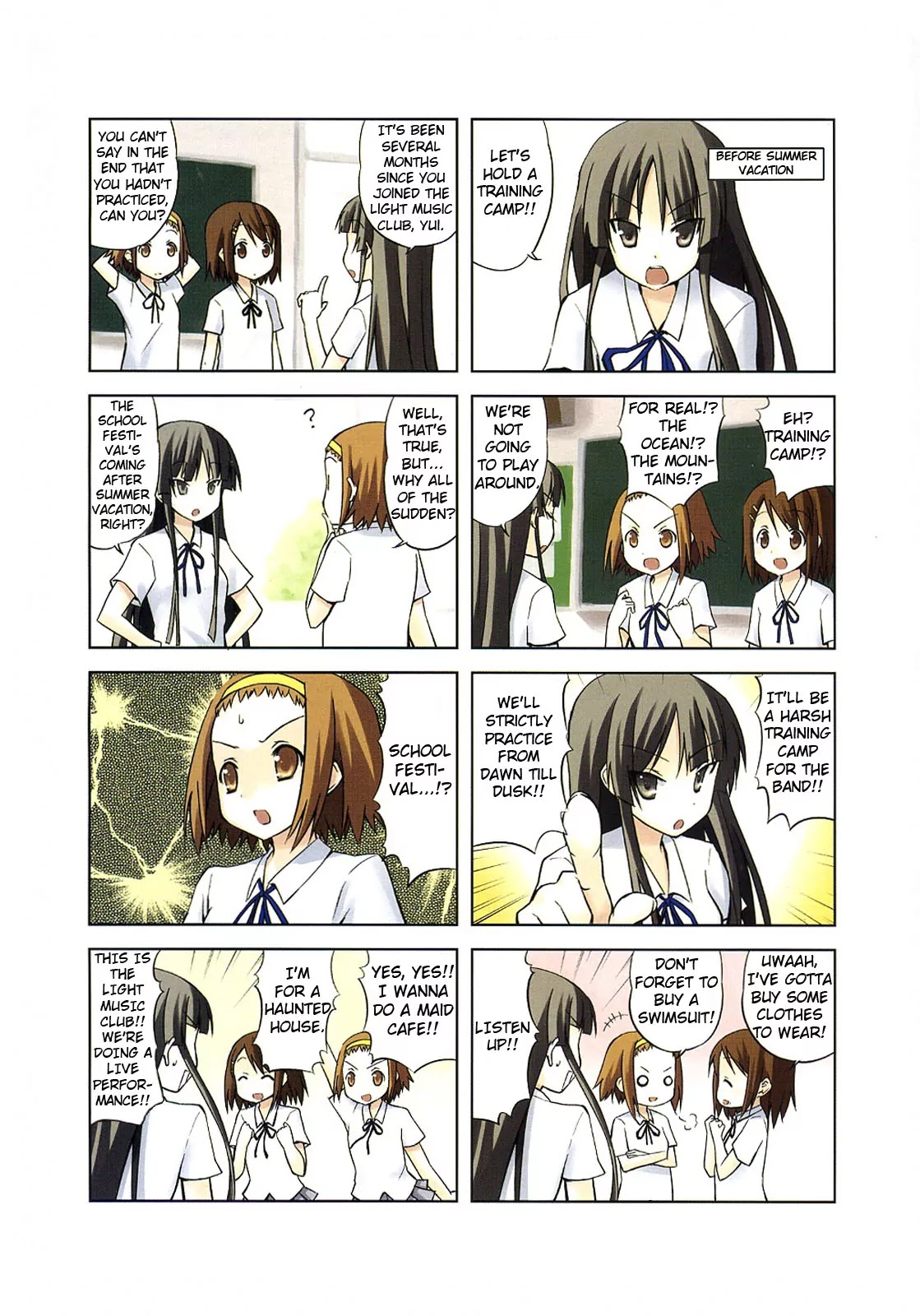 K-ON! Chapter 1.6 page 2 - Vol.1 Chapter 6