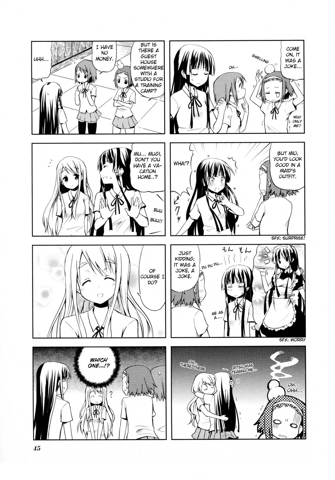 K-ON! Chapter 1.6 page 3 - Vol.1 Chapter 6