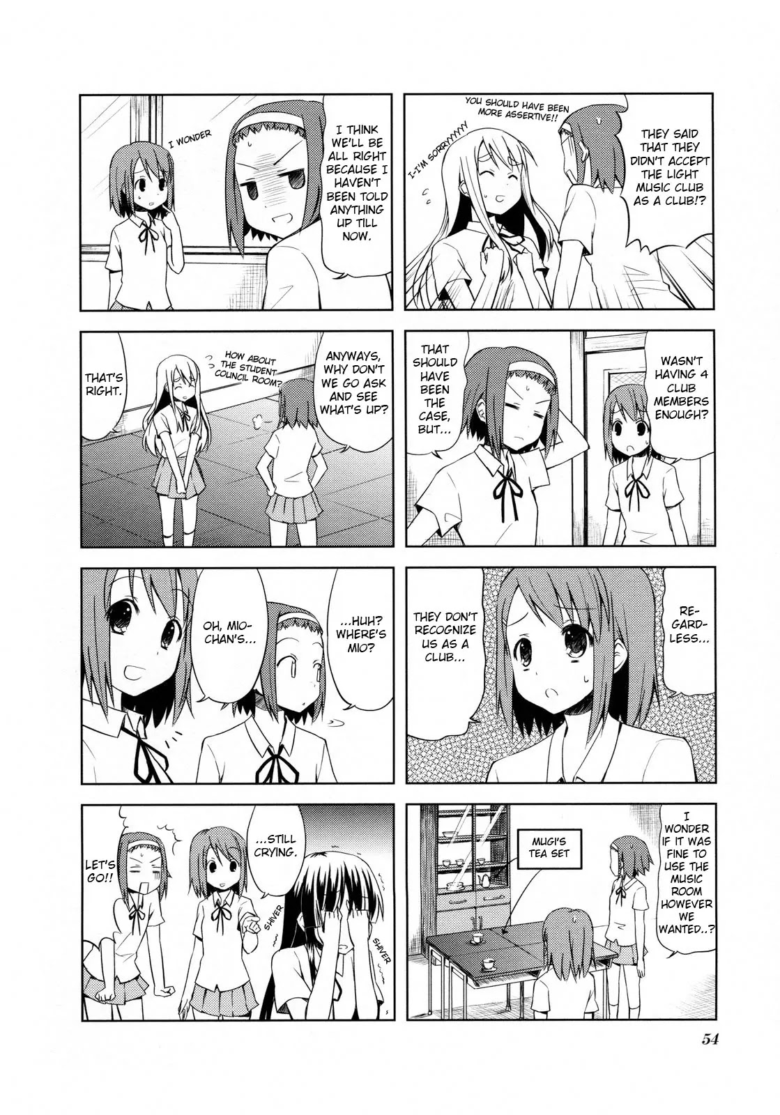 K-ON! Chapter 1.7 page 4 - Vol.1 Chapter 7