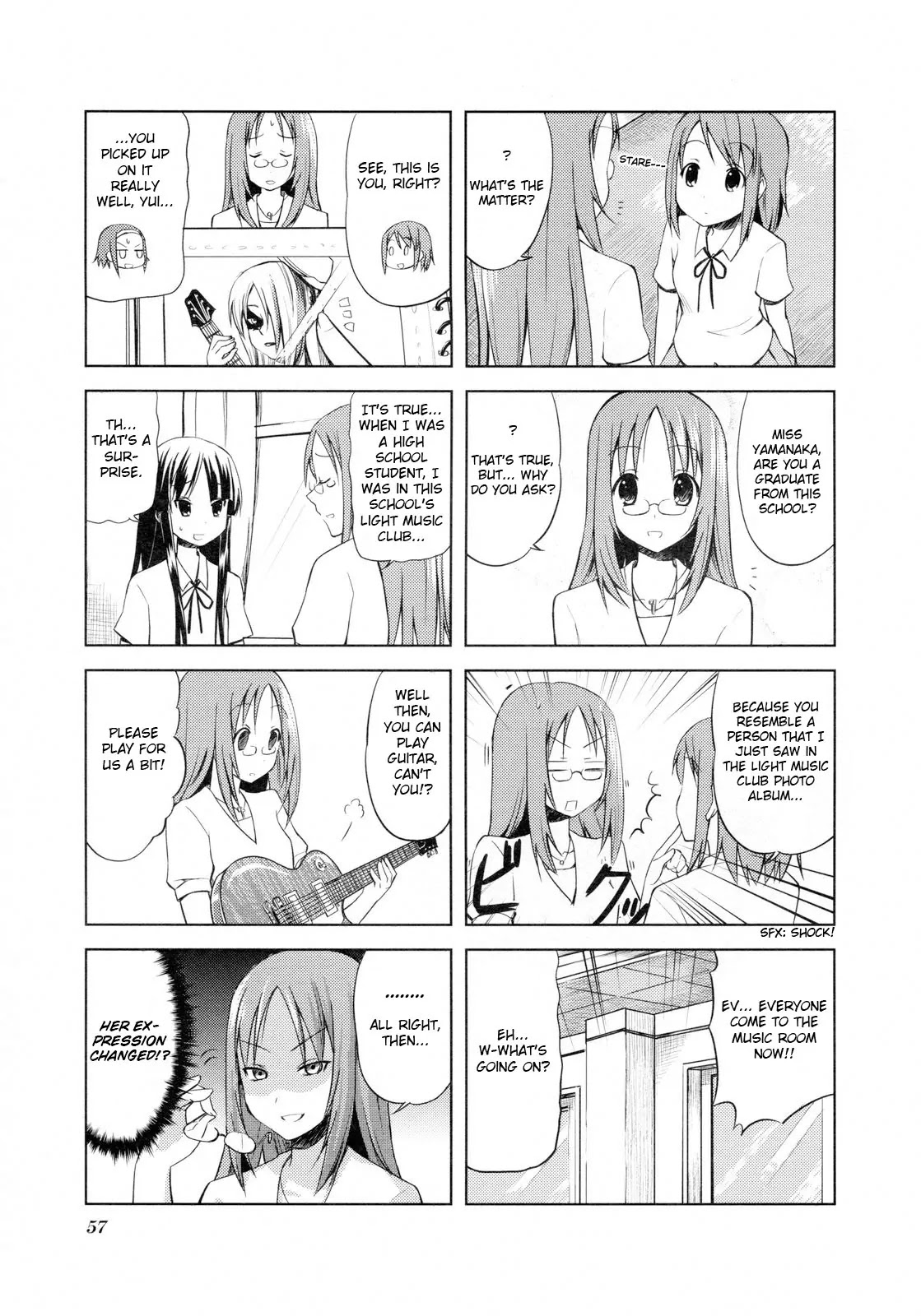 K-ON! Chapter 1.7 page 7 - Vol.1 Chapter 7