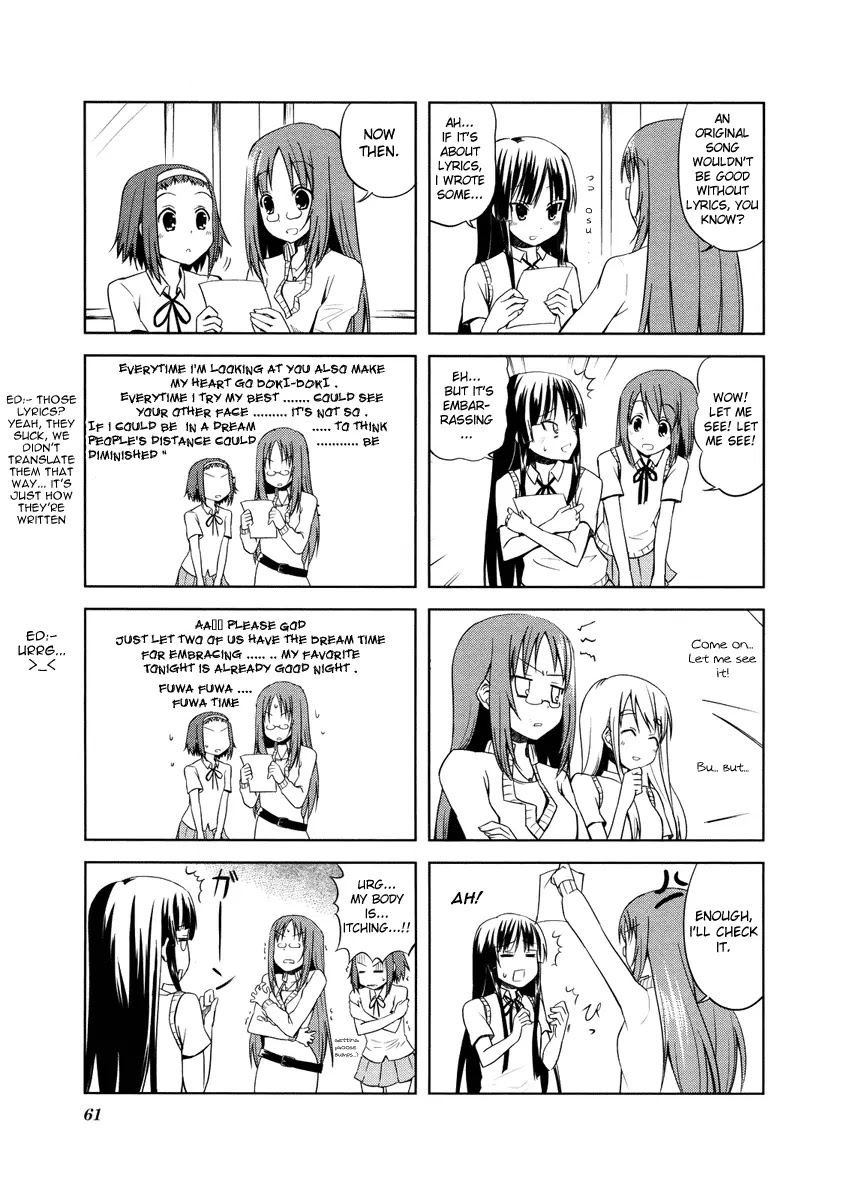 K-ON! Chapter 1.8 page 4 - Vol.1 Chapter 8