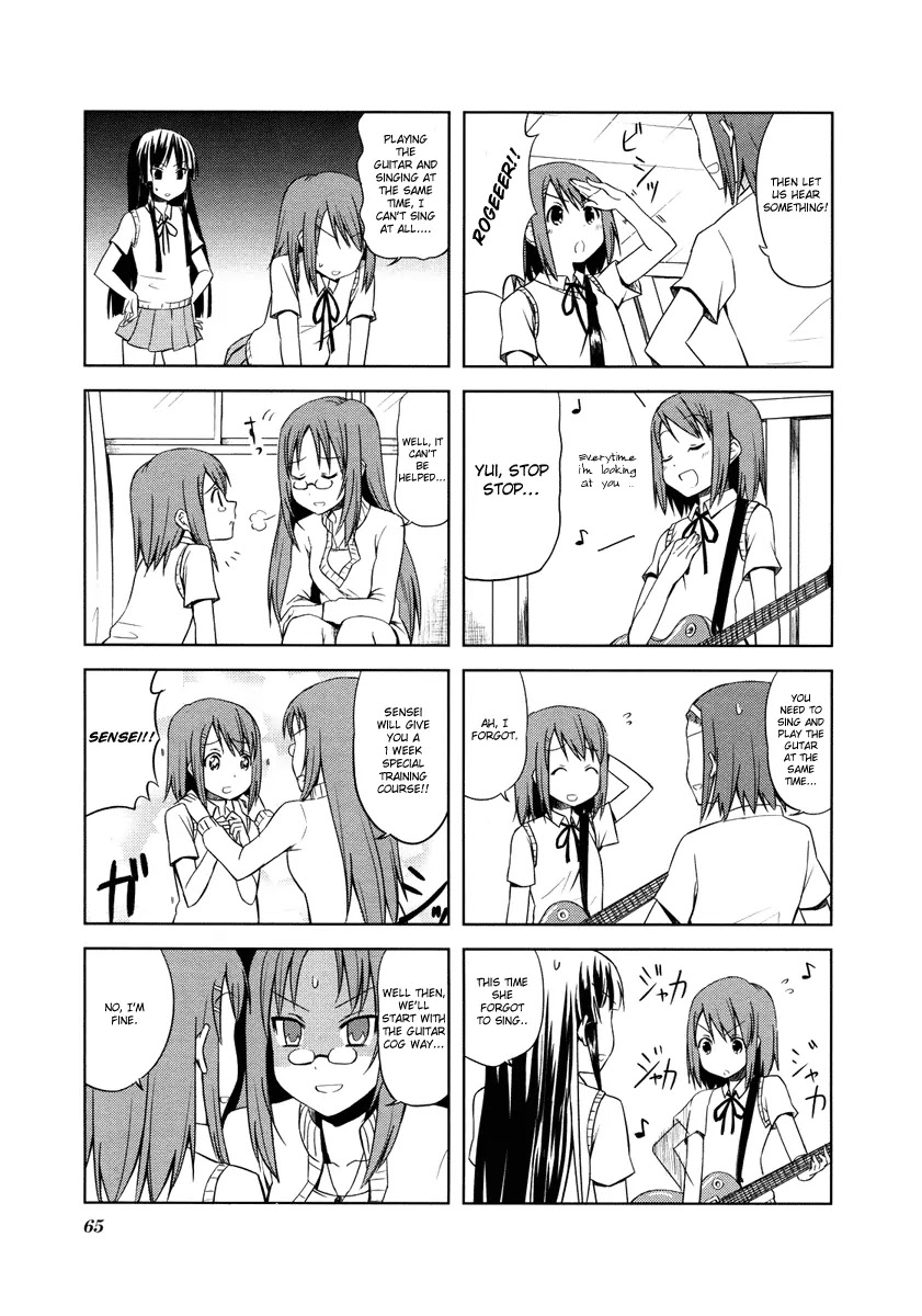 K-ON! Chapter 1.8 page 8 - Vol.1 Chapter 8