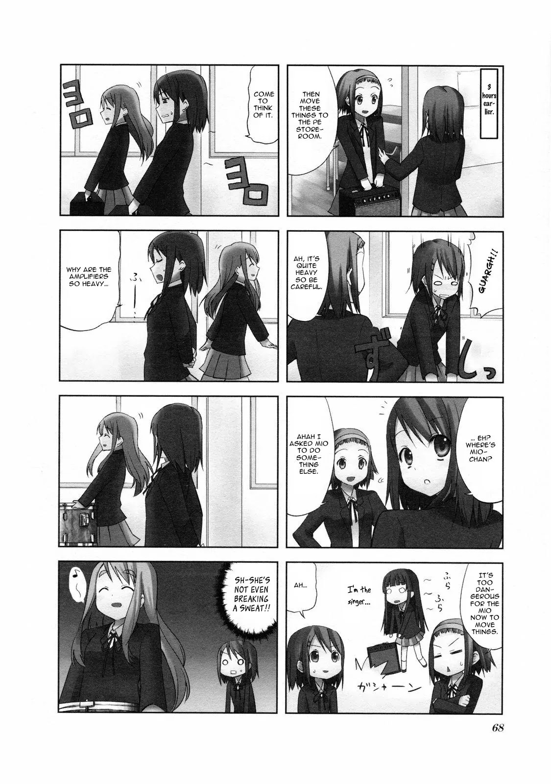 K-ON! Chapter 1.9 page 3 - Vol.1 Chapter 9