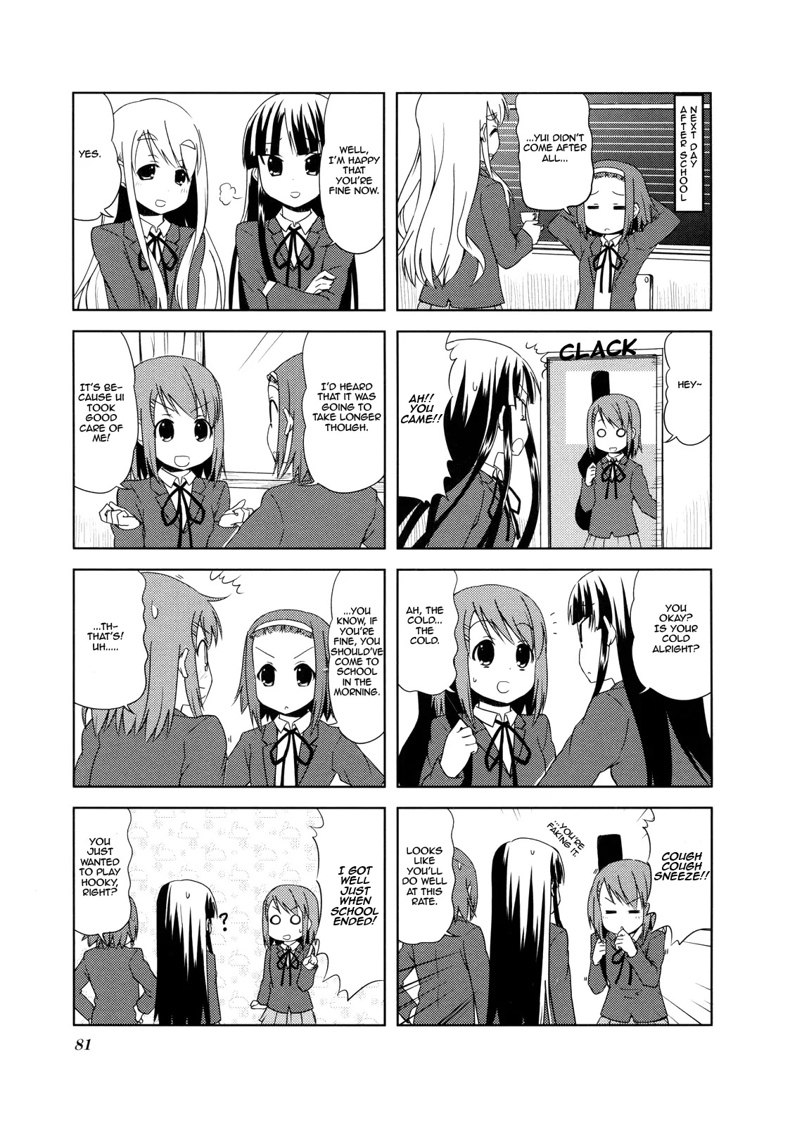 K-ON! Chapter 2.10 page 3 - Vol.2 Chapter 10