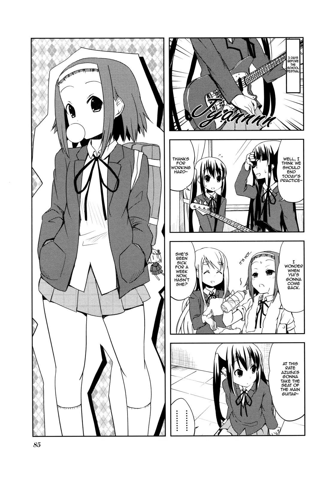 K-ON! Chapter 2.11 page 1 - Vol.2 Chapter 11