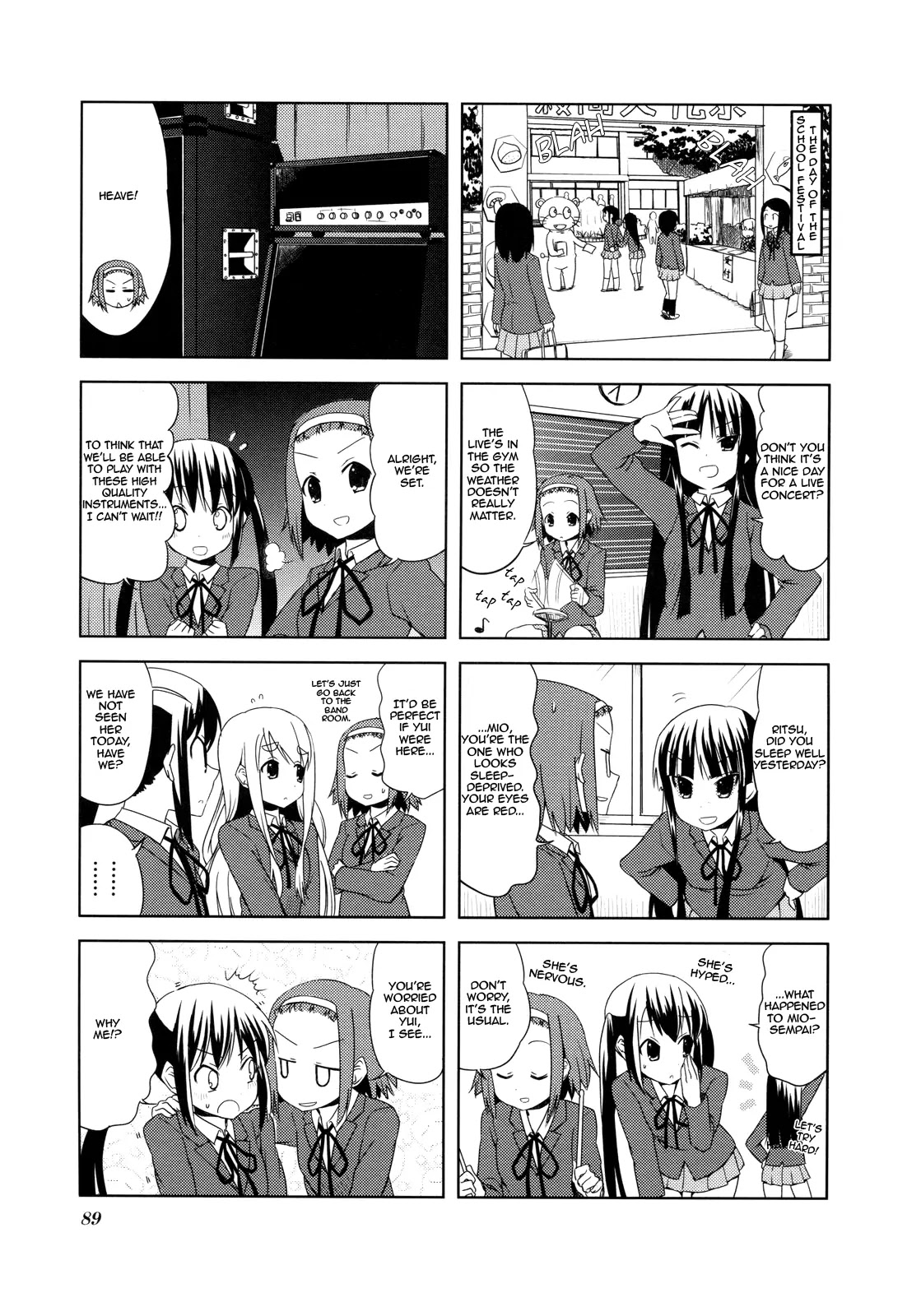K-ON! Chapter 2.11 page 5 - Vol.2 Chapter 11