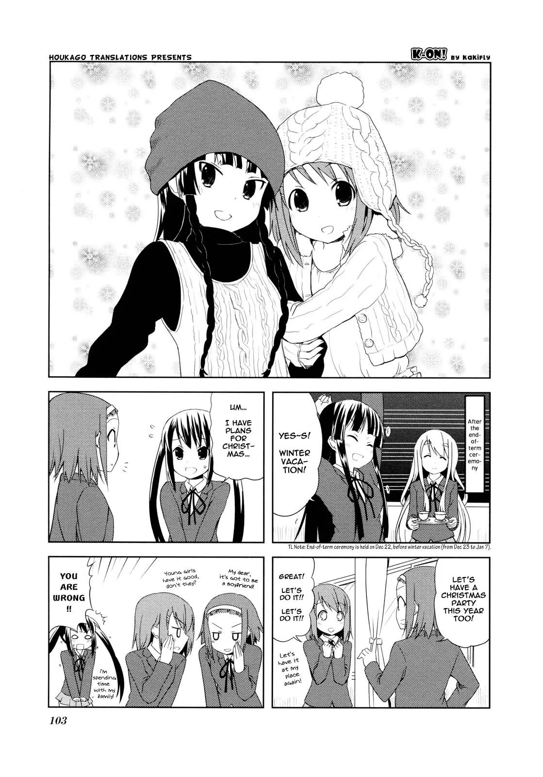 K-ON! Chapter 2.13 page 1 - Vol.2 Chapter 13