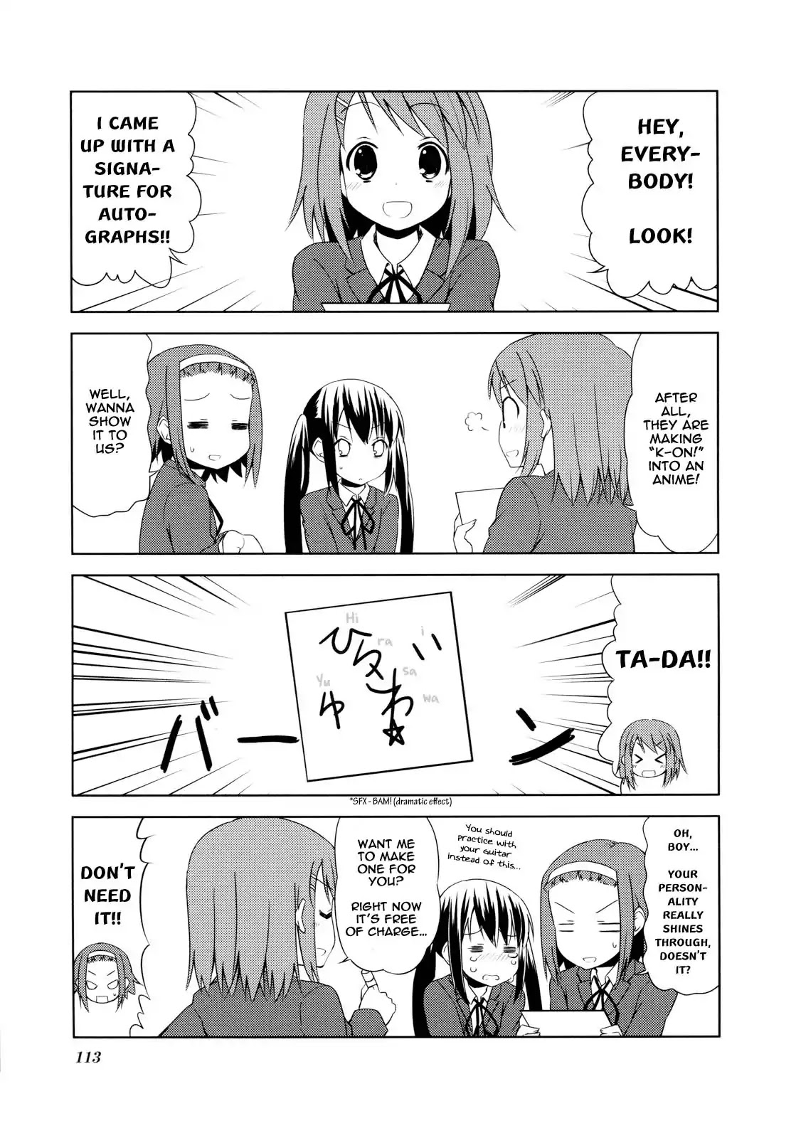 K-ON! Chapter 2.14 page 3 - Vol.2 Chapter 14