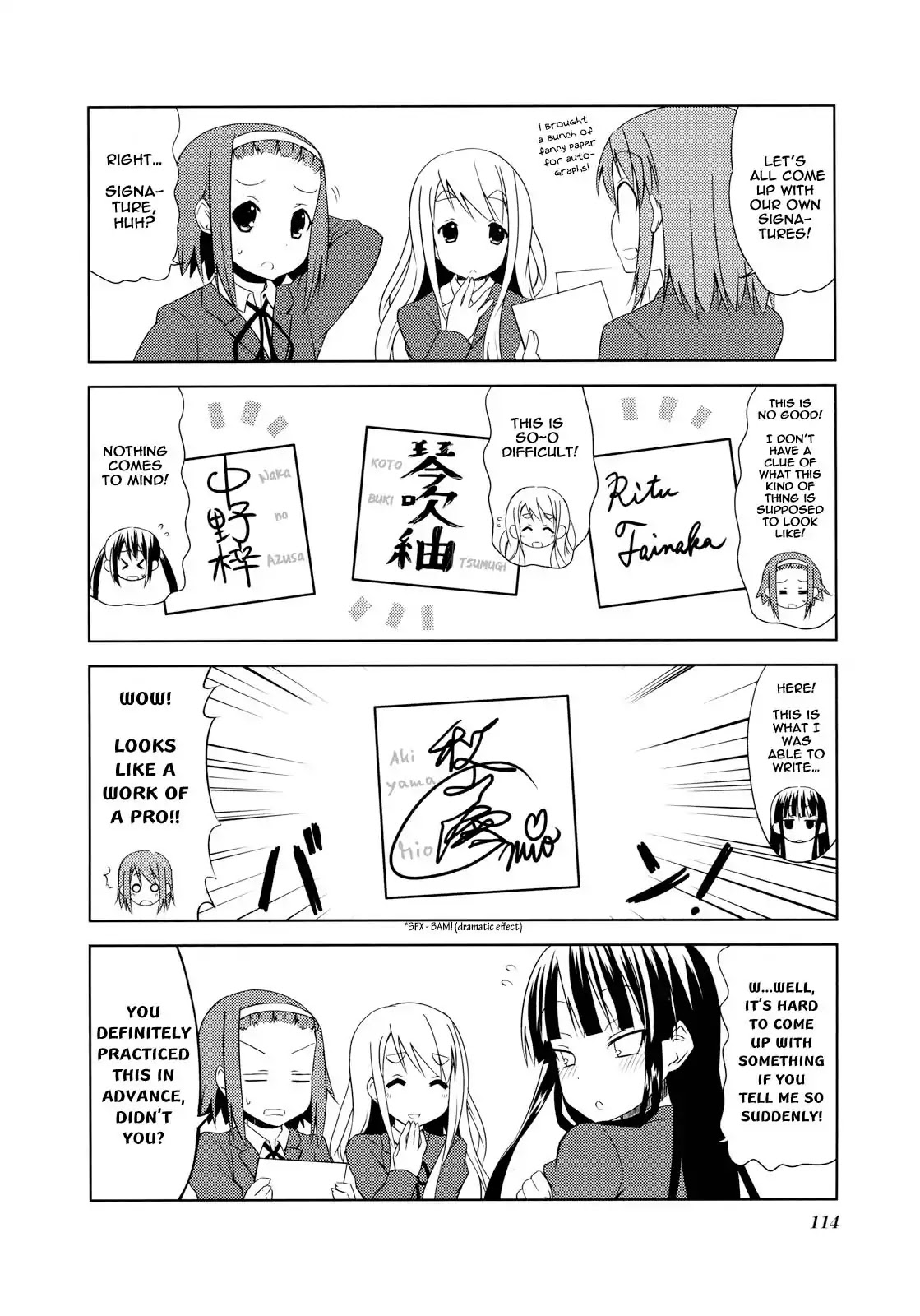 K-ON! Chapter 2.14 page 4 - Vol.2 Chapter 14