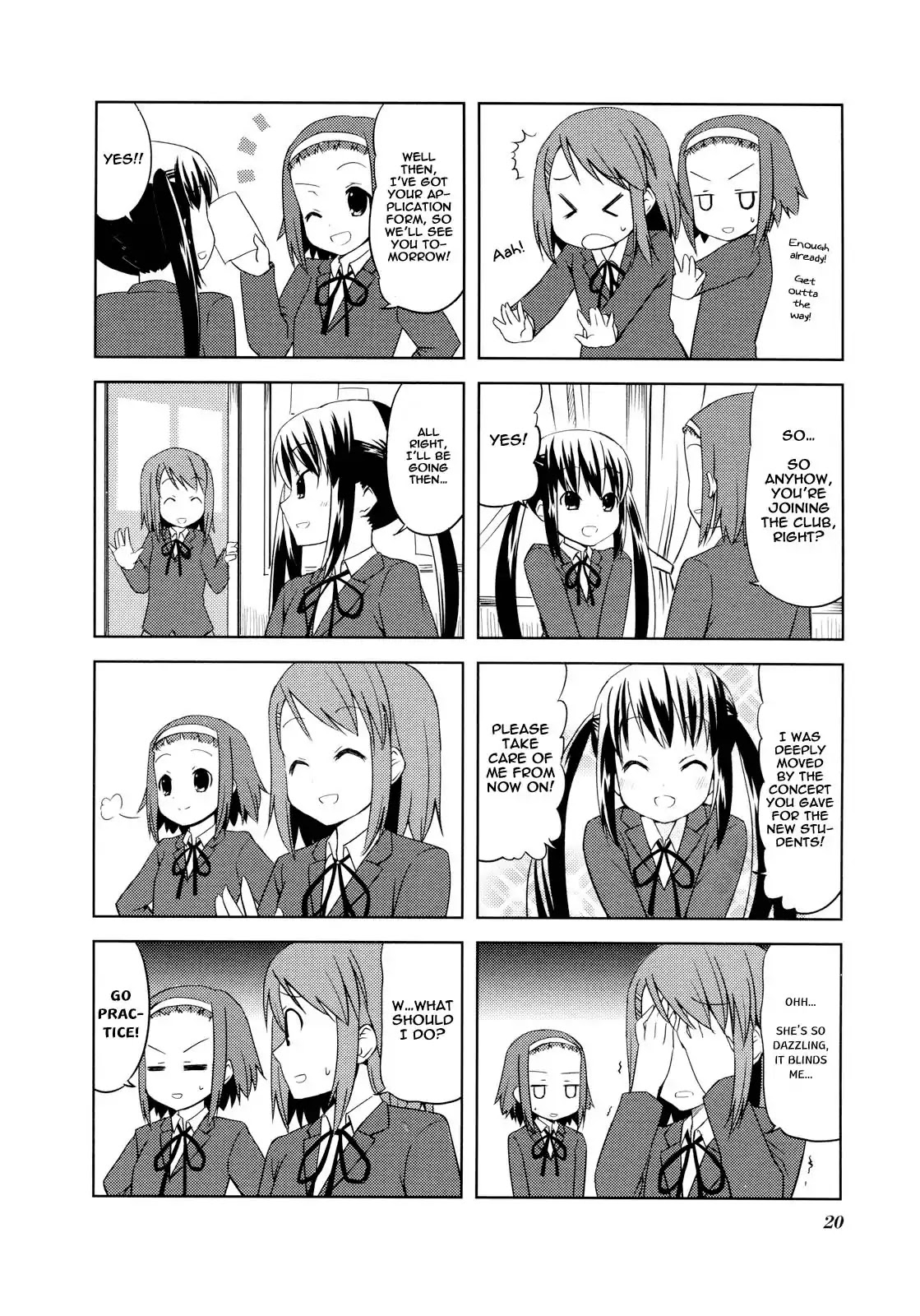 K-ON! Chapter 2.2 page 4 - Vol.2 Chapter 2
