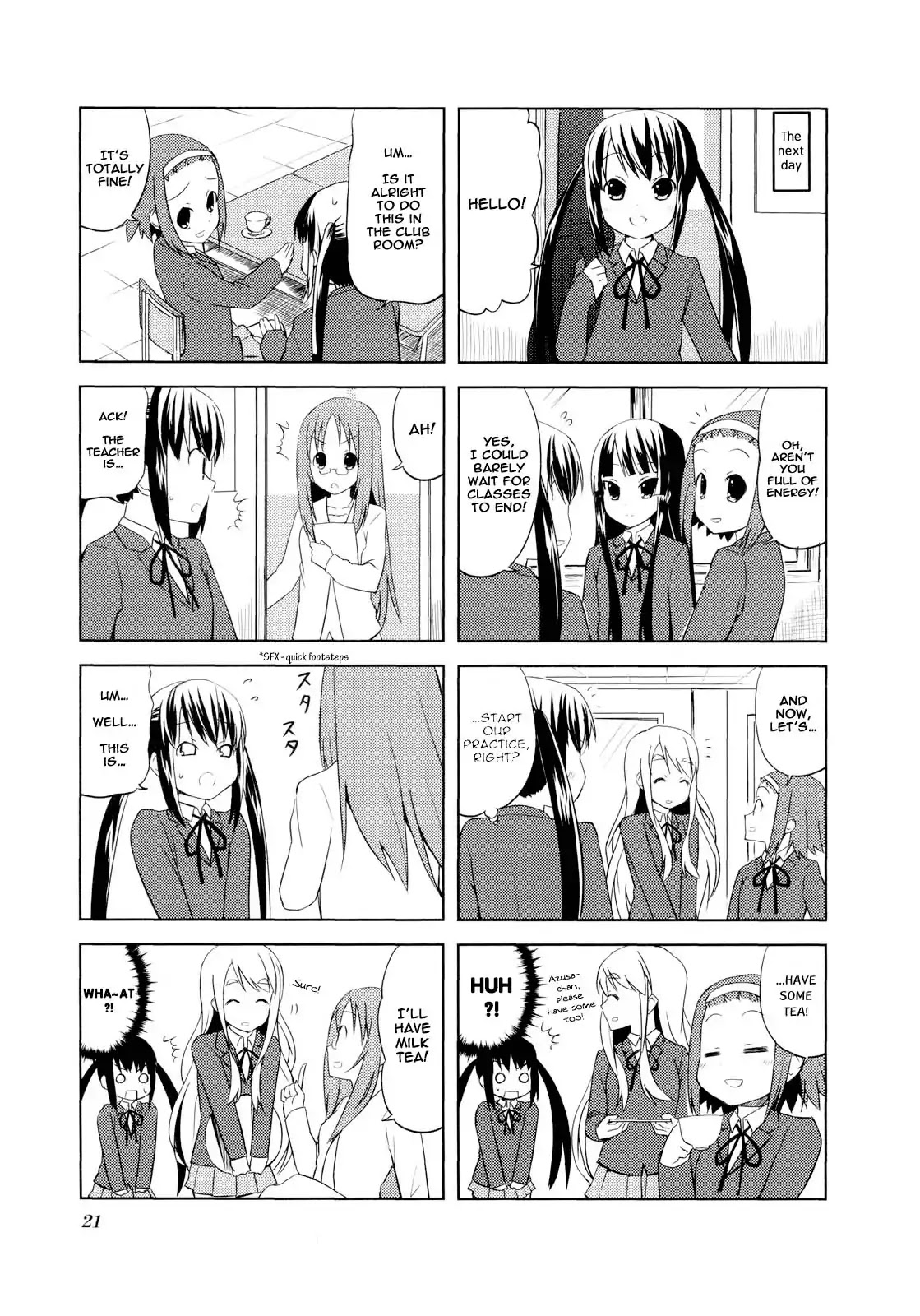 K-ON! Chapter 2.2 page 5 - Vol.2 Chapter 2