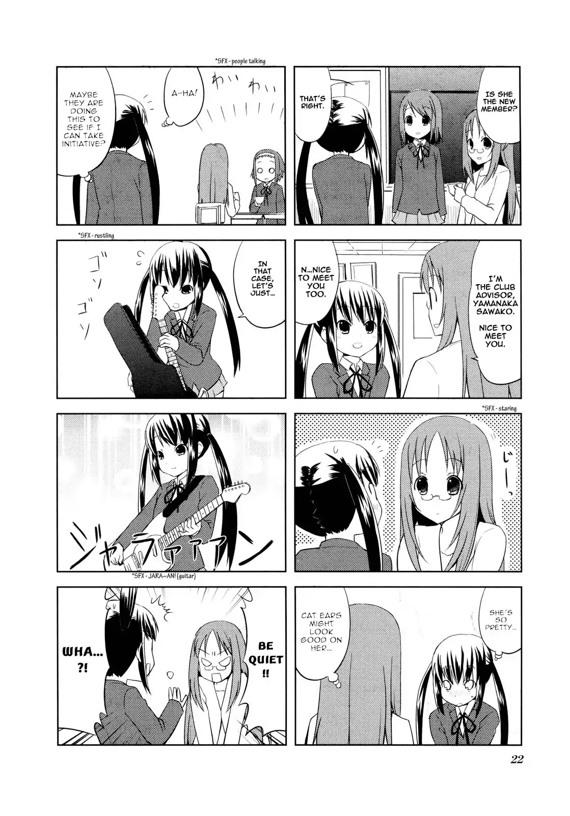 K-ON! Chapter 2.2 page 6 - Vol.2 Chapter 2