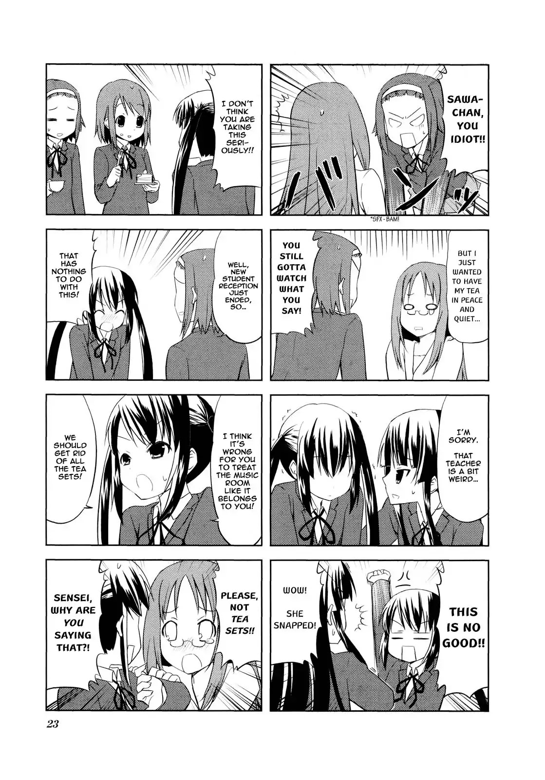 K-ON! Chapter 2.2 page 7 - Vol.2 Chapter 2