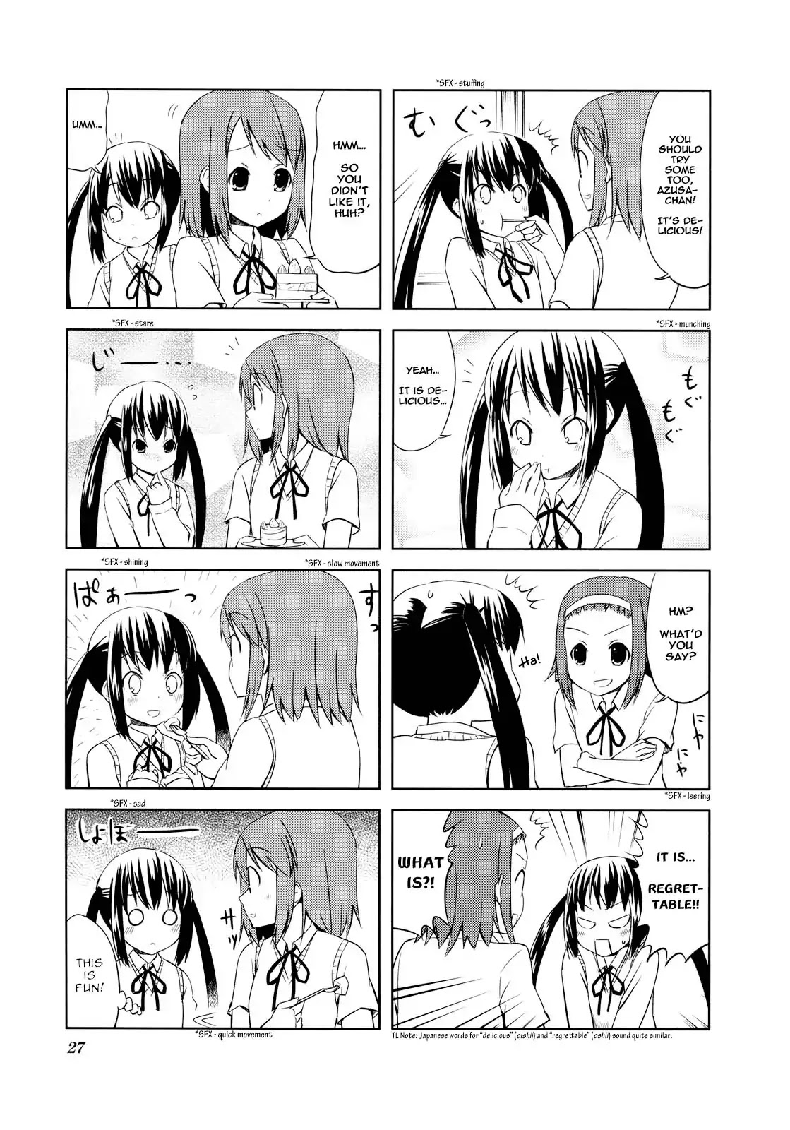 K-ON! Chapter 2.3 page 3 - Vol.2 Chapter 3