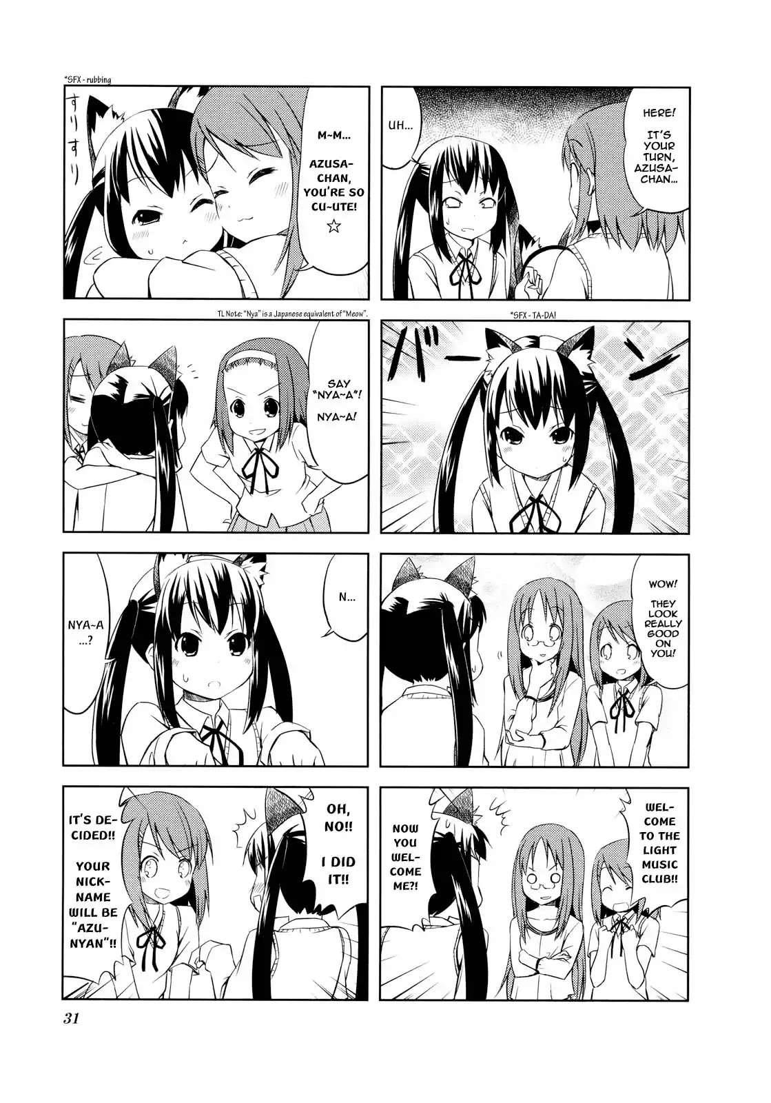 K-ON! Chapter 2.3 page 7 - Vol.2 Chapter 3