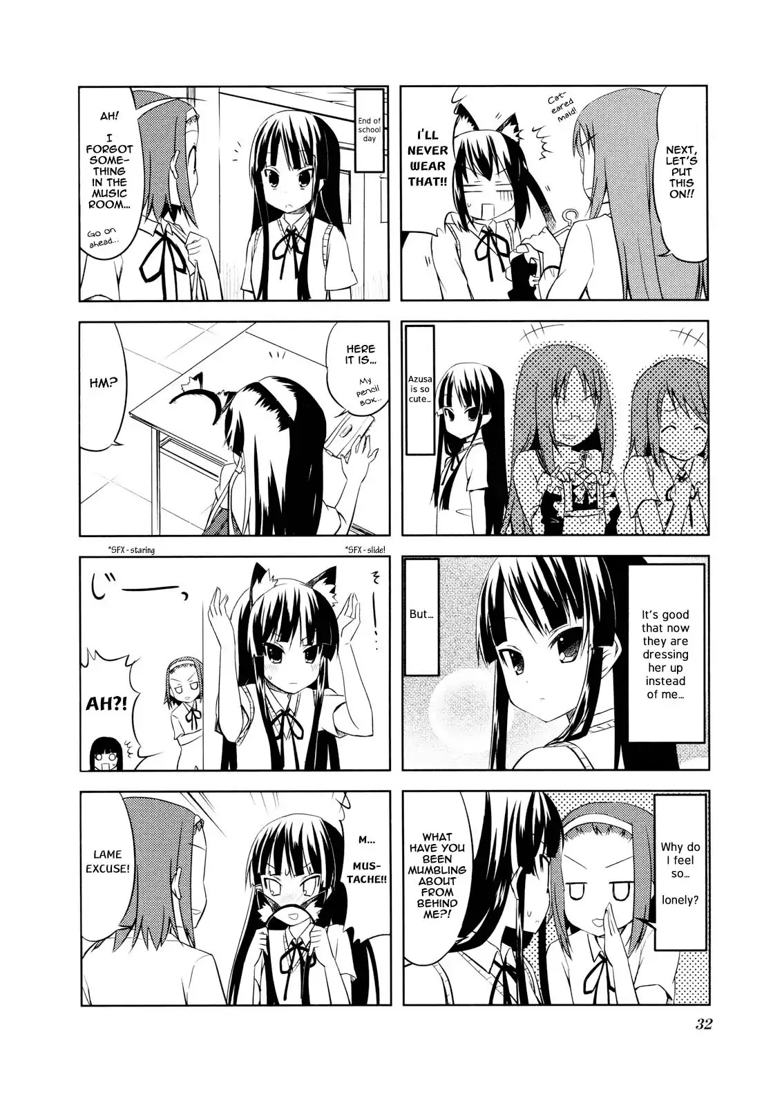 K-ON! Chapter 2.3 page 8 - Vol.2 Chapter 3