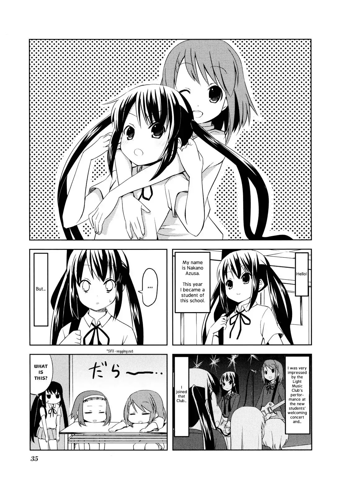 K-ON! Chapter 2.4 page 1 - Vol.2 Chapter 4