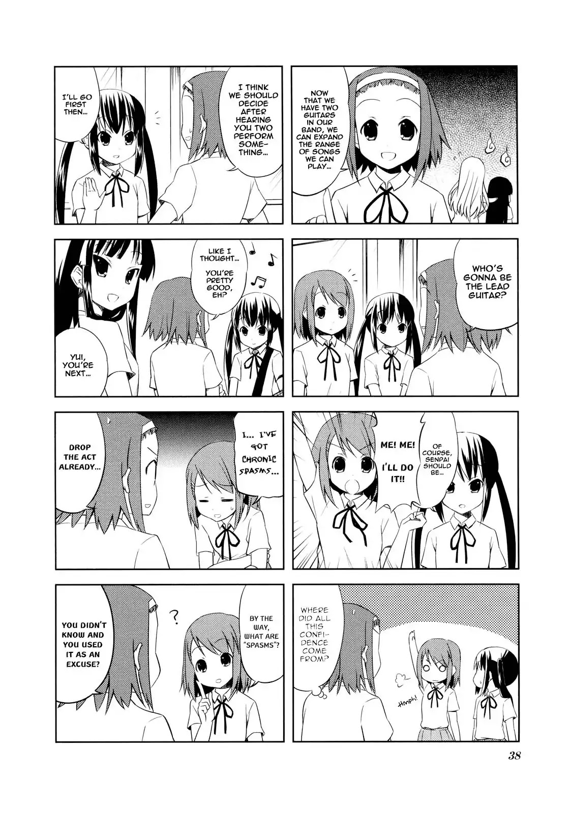 K-ON! Chapter 2.4 page 4 - Vol.2 Chapter 4