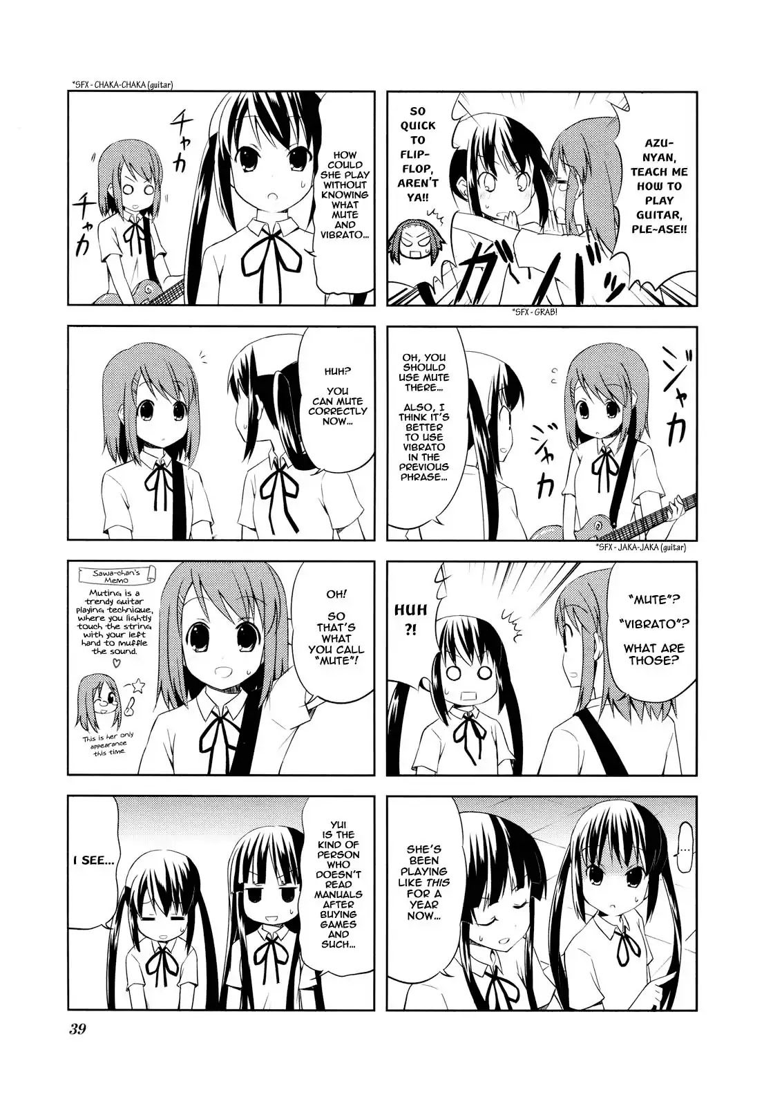 K-ON! Chapter 2.4 page 5 - Vol.2 Chapter 4