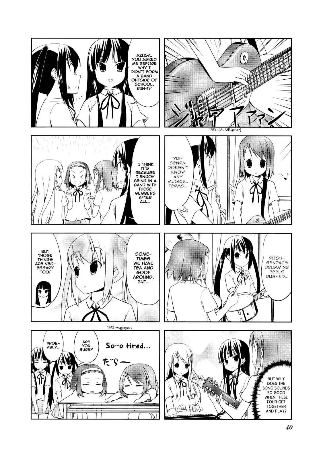 K-ON! Chapter 2.4 page 6 - Vol.2 Chapter 4