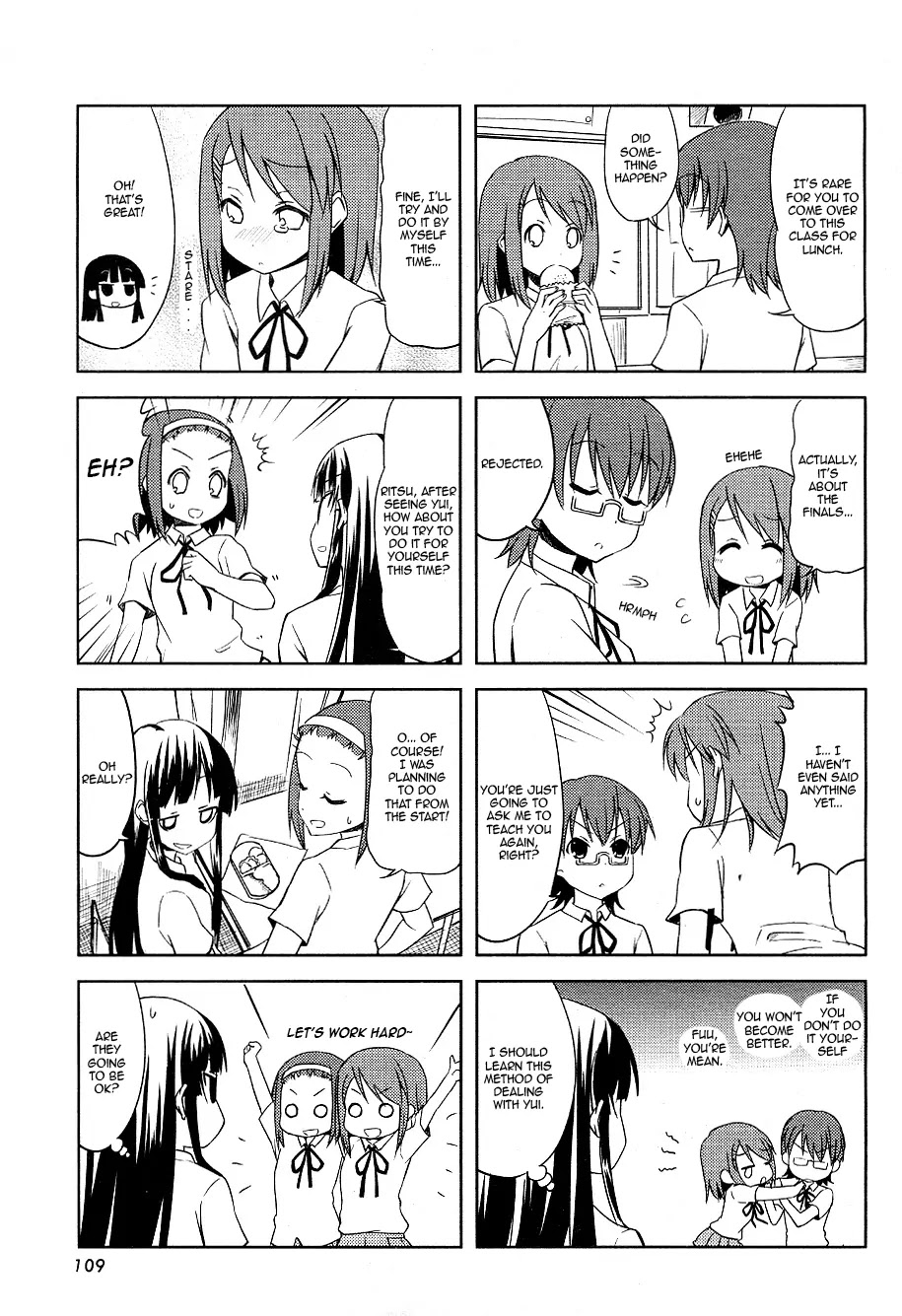 K-ON! Chapter 2.5 page 3 - Vol.2 Chapter 5