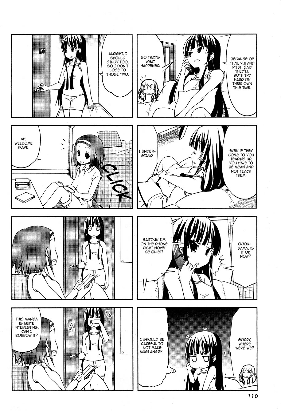 K-ON! Chapter 2.5 page 4 - Vol.2 Chapter 5