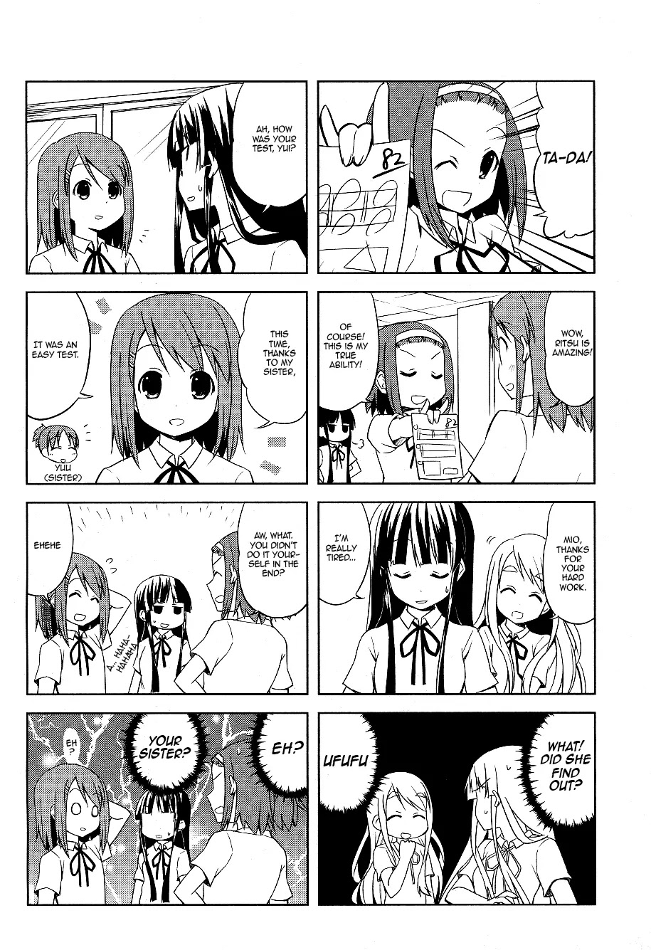 K-ON! Chapter 2.5 page 8 - Vol.2 Chapter 5