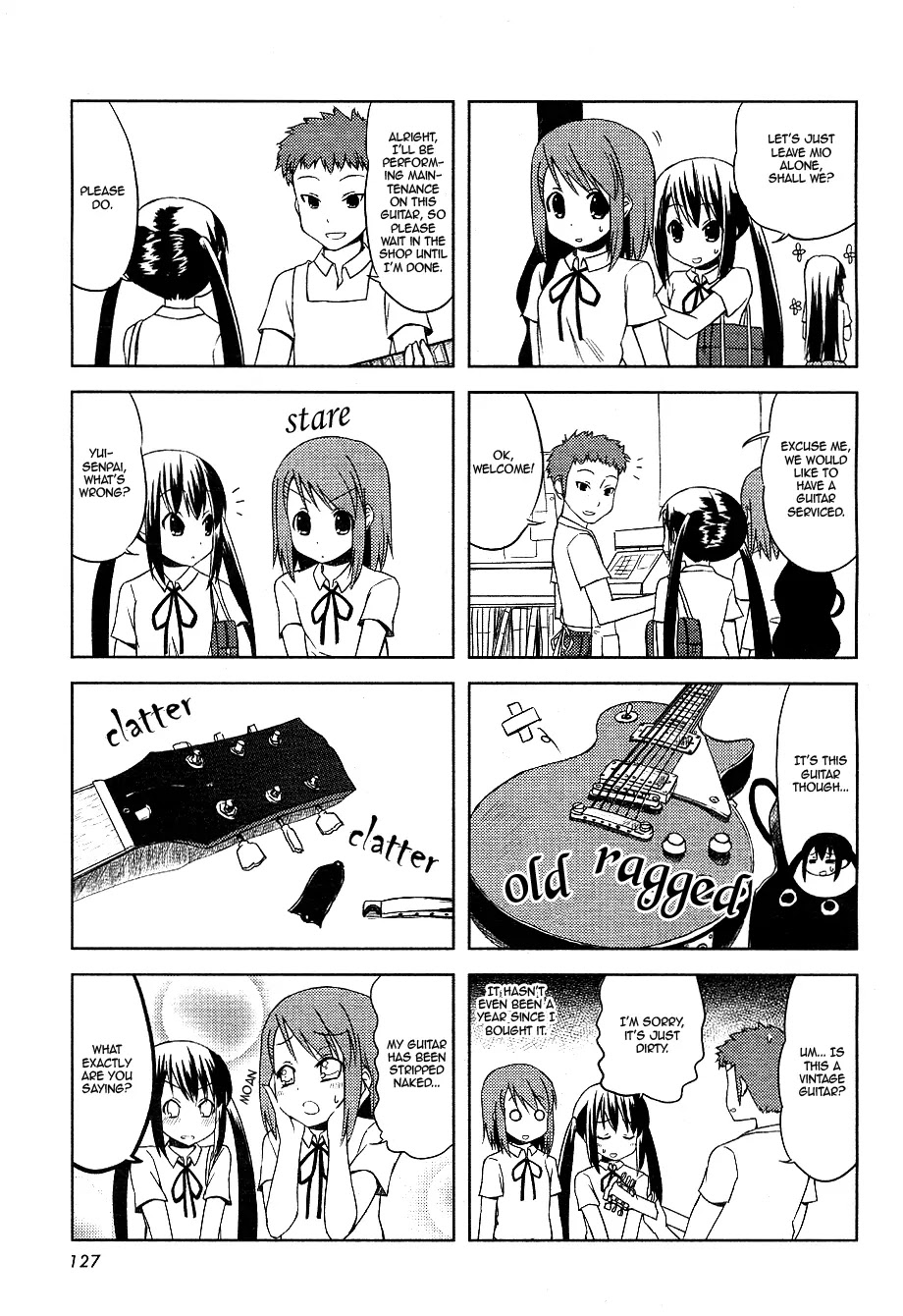 K-ON! Chapter 2.8 page 5 - Vol.2 Chapter 8