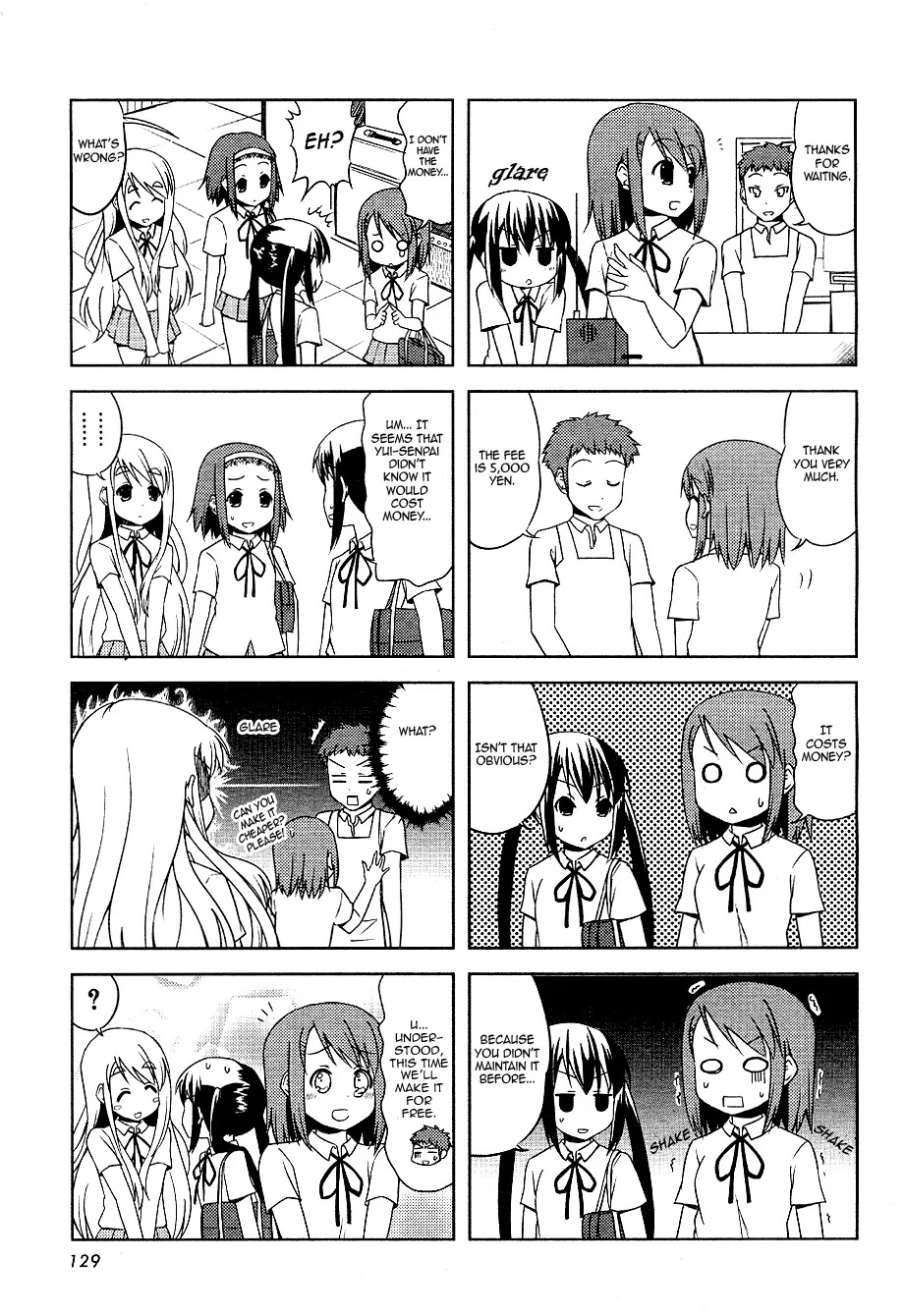K-ON! Chapter 2.8 page 7 - Vol.2 Chapter 8