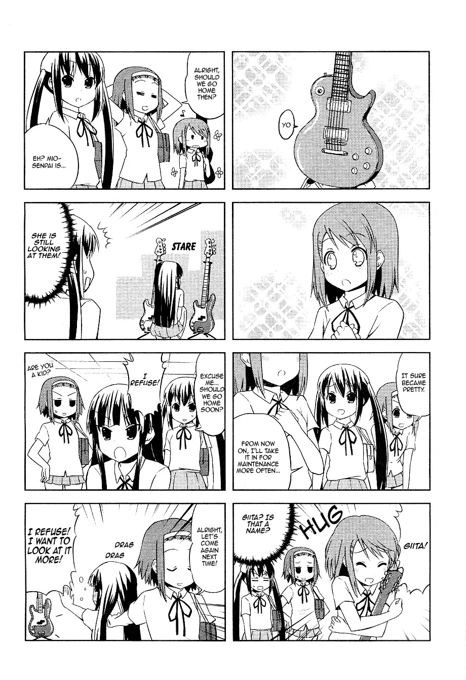 K-ON! Chapter 2.8 page 8 - Vol.2 Chapter 8