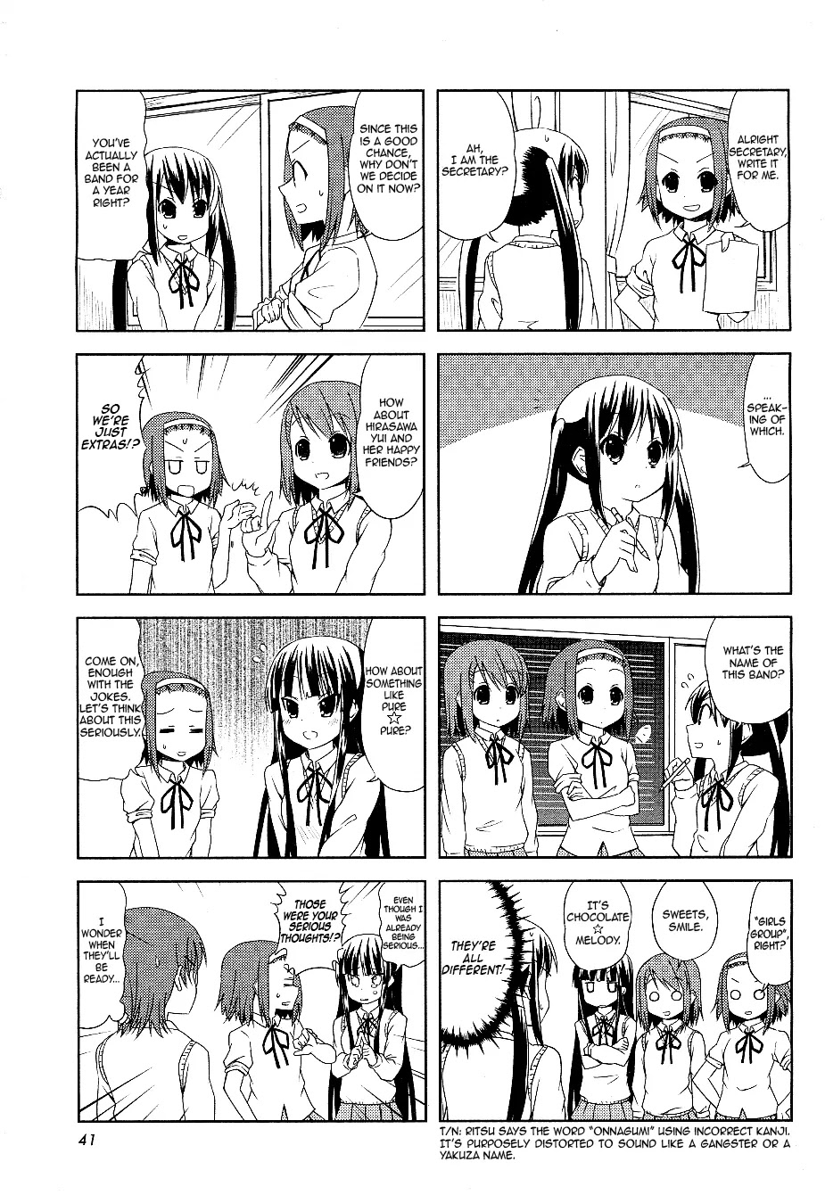 K-ON! Chapter 2.9 page 3 - Vol.2 Chapter 9