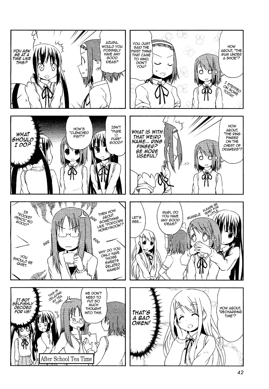 K-ON! Chapter 2.9 page 4 - Vol.2 Chapter 9