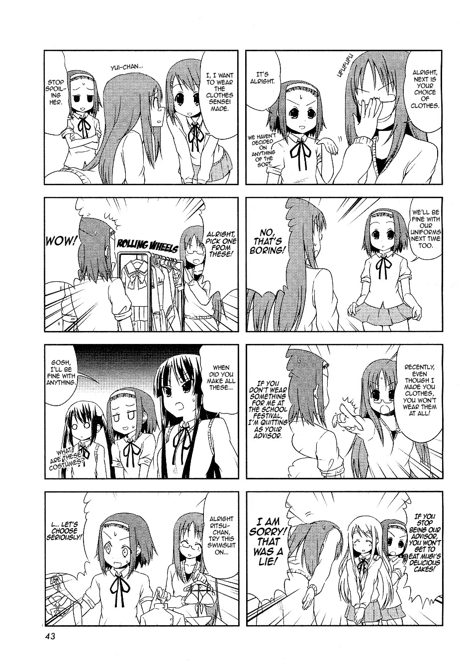 K-ON! Chapter 2.9 page 5 - Vol.2 Chapter 9