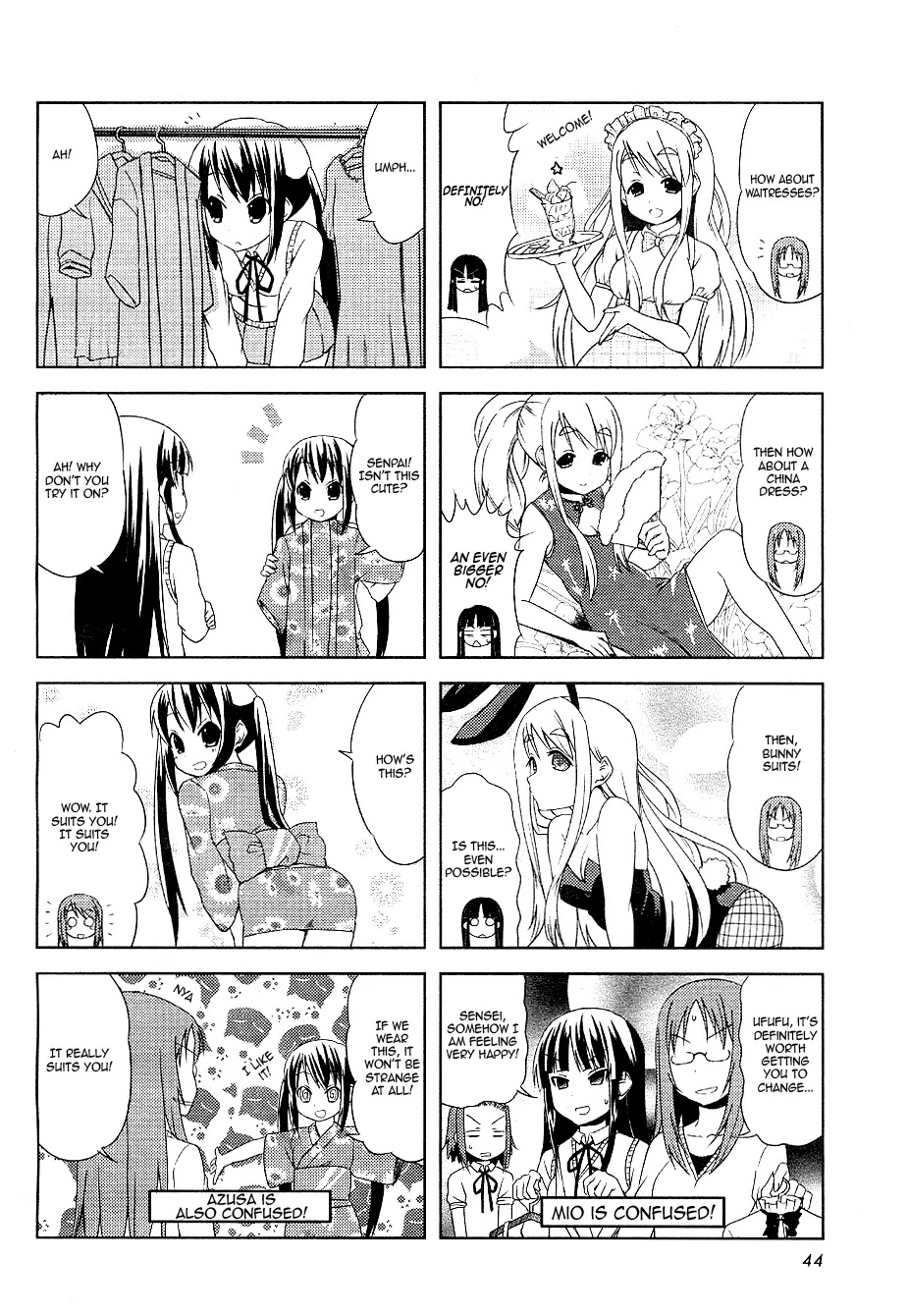 K-ON! Chapter 2.9 page 6 - Vol.2 Chapter 9