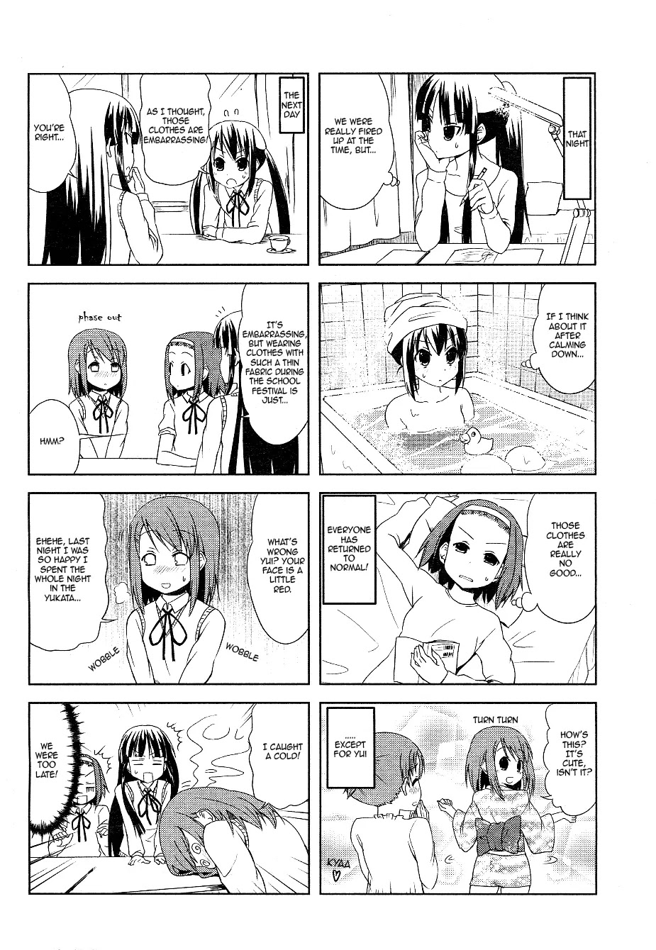 K-ON! Chapter 2.9 page 8 - Vol.2 Chapter 9