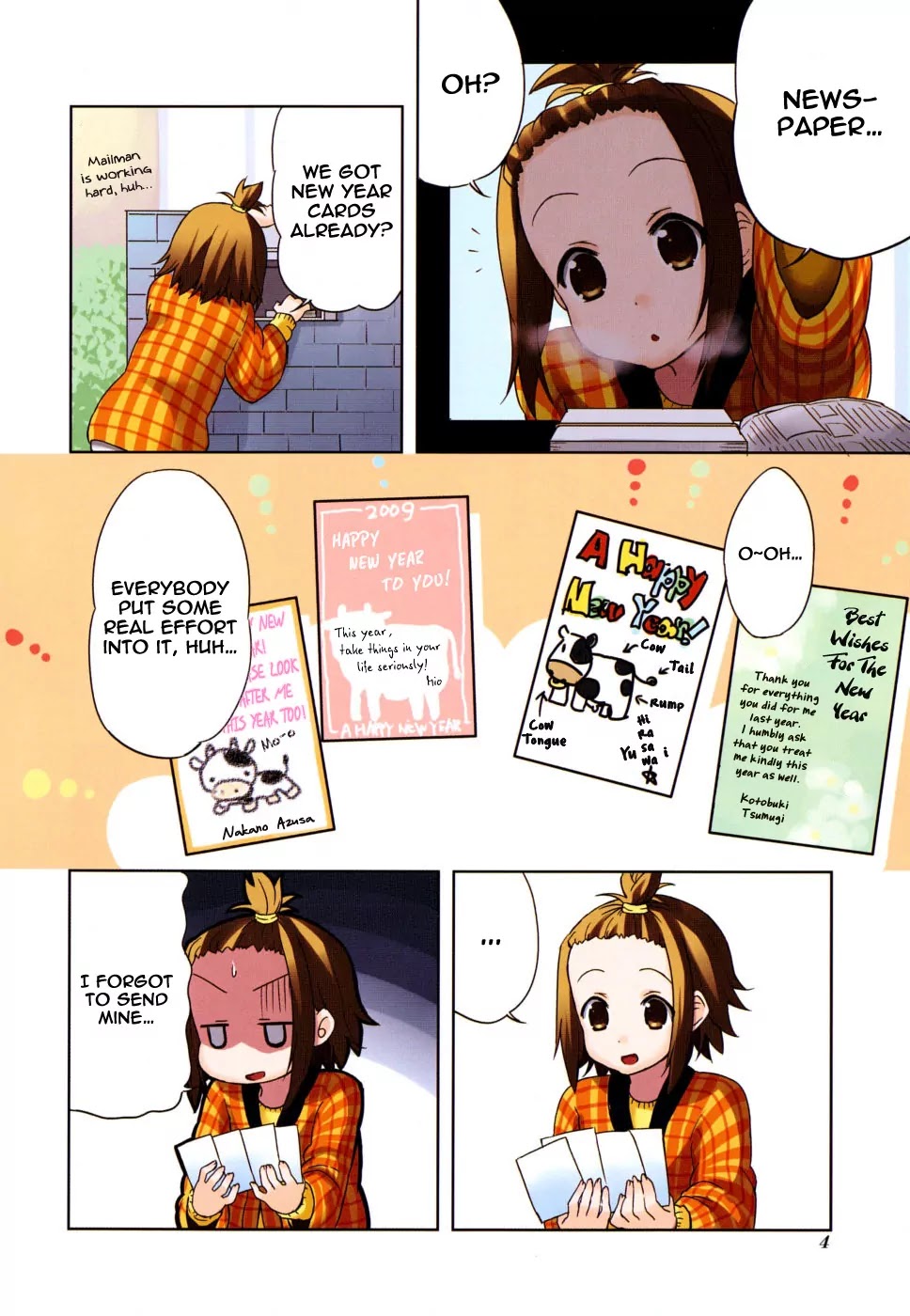 K-ON! Chapter 3.1 page 4 - Vol.3 Chapter 1